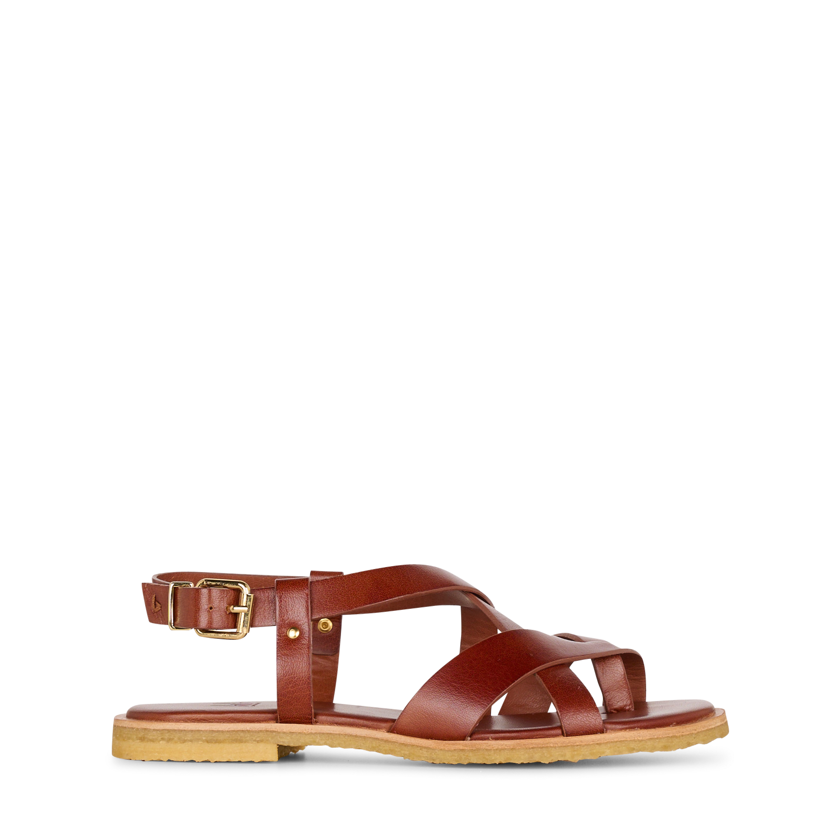 Zehentrenner aus Leder BILLI BI Braun