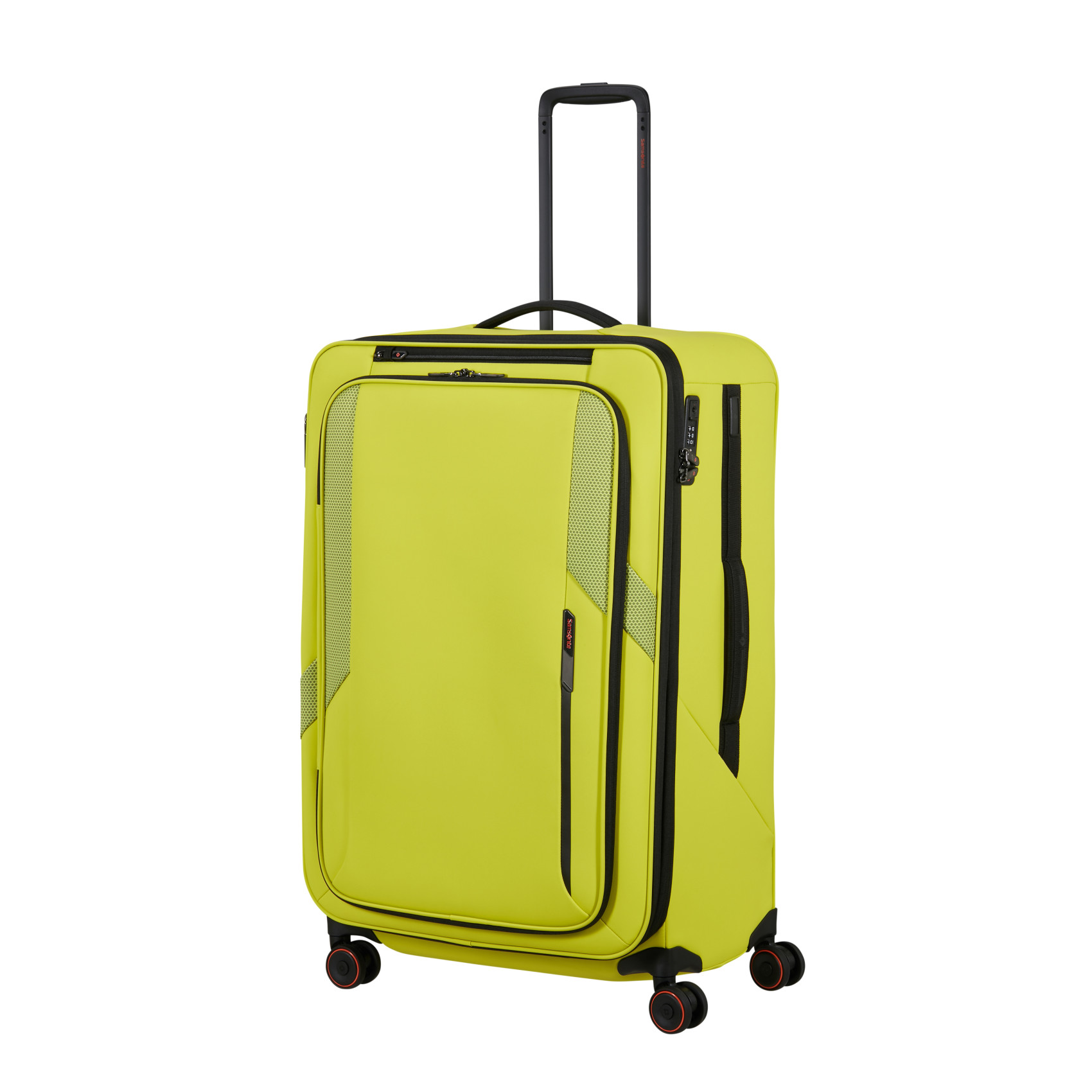 Glazed valise 4 roues taille l SAMSONITE Jaune