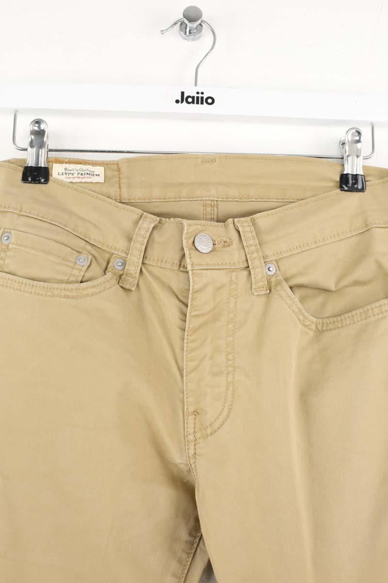 Pantalon droit LEVI'S - Seconde main Beige