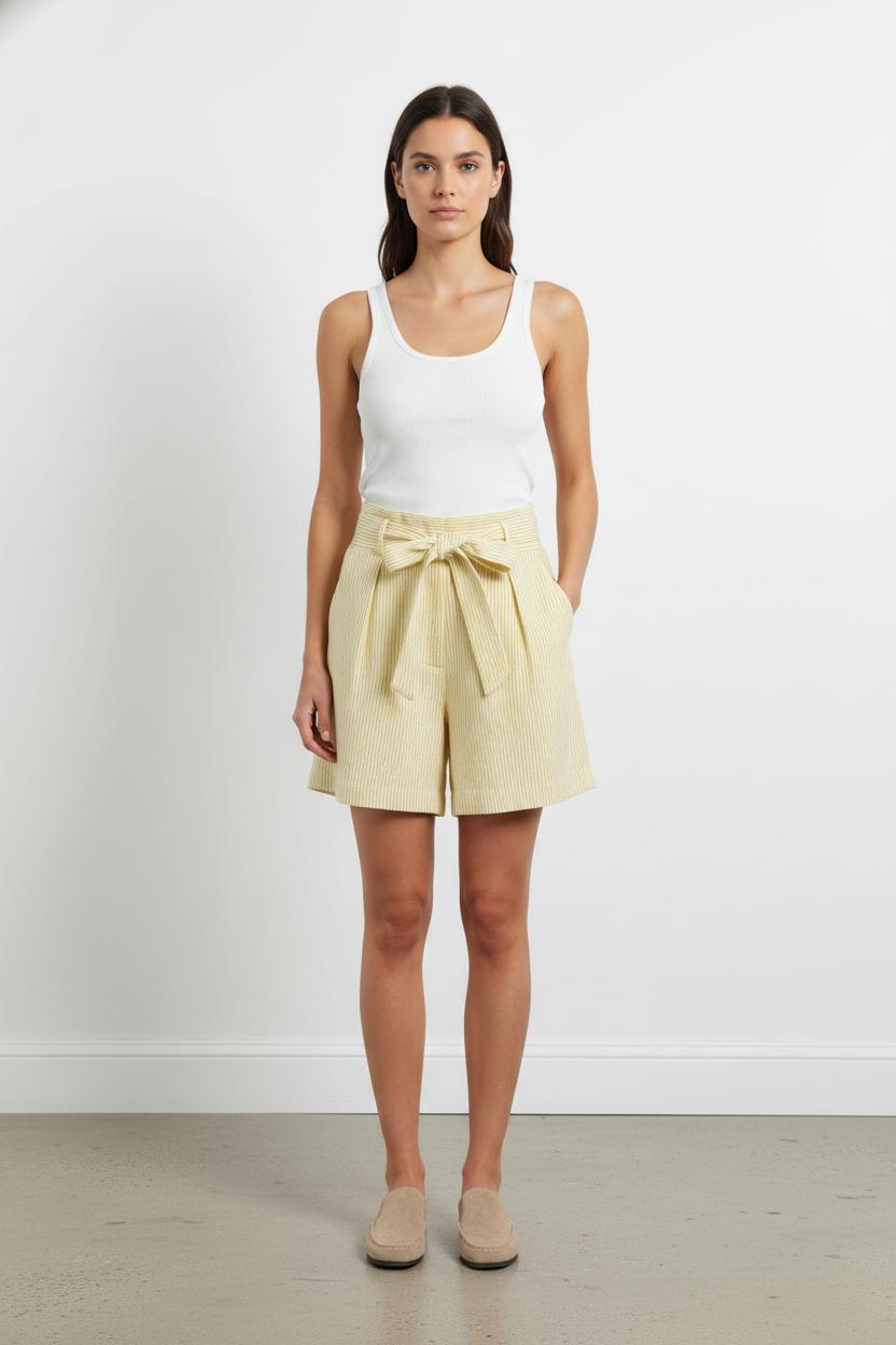 Shorts PARISIENNE ET ALORS - Seconde main Yellow