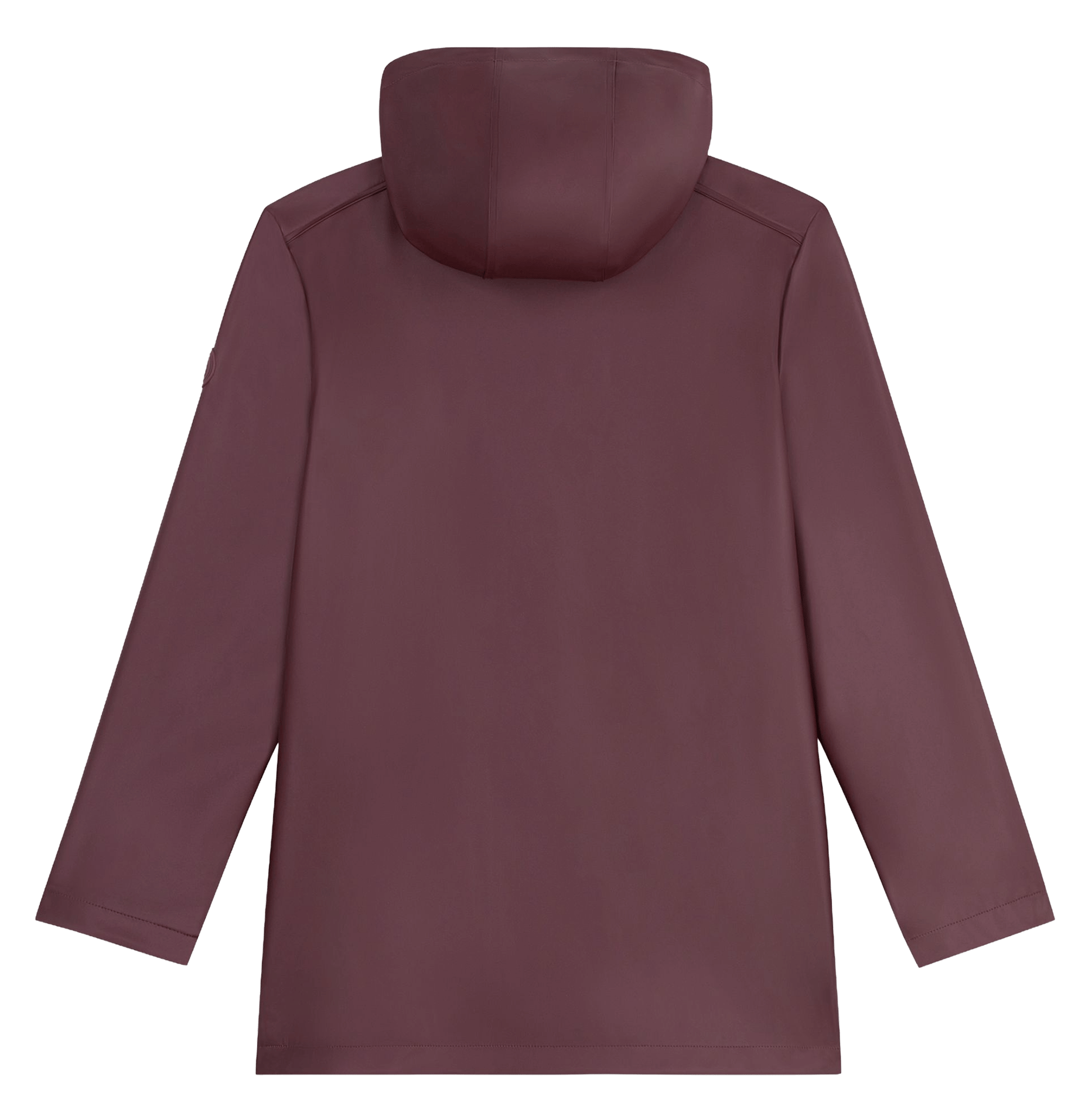 Straight-cut hooded parka PETIT BATEAU Brown