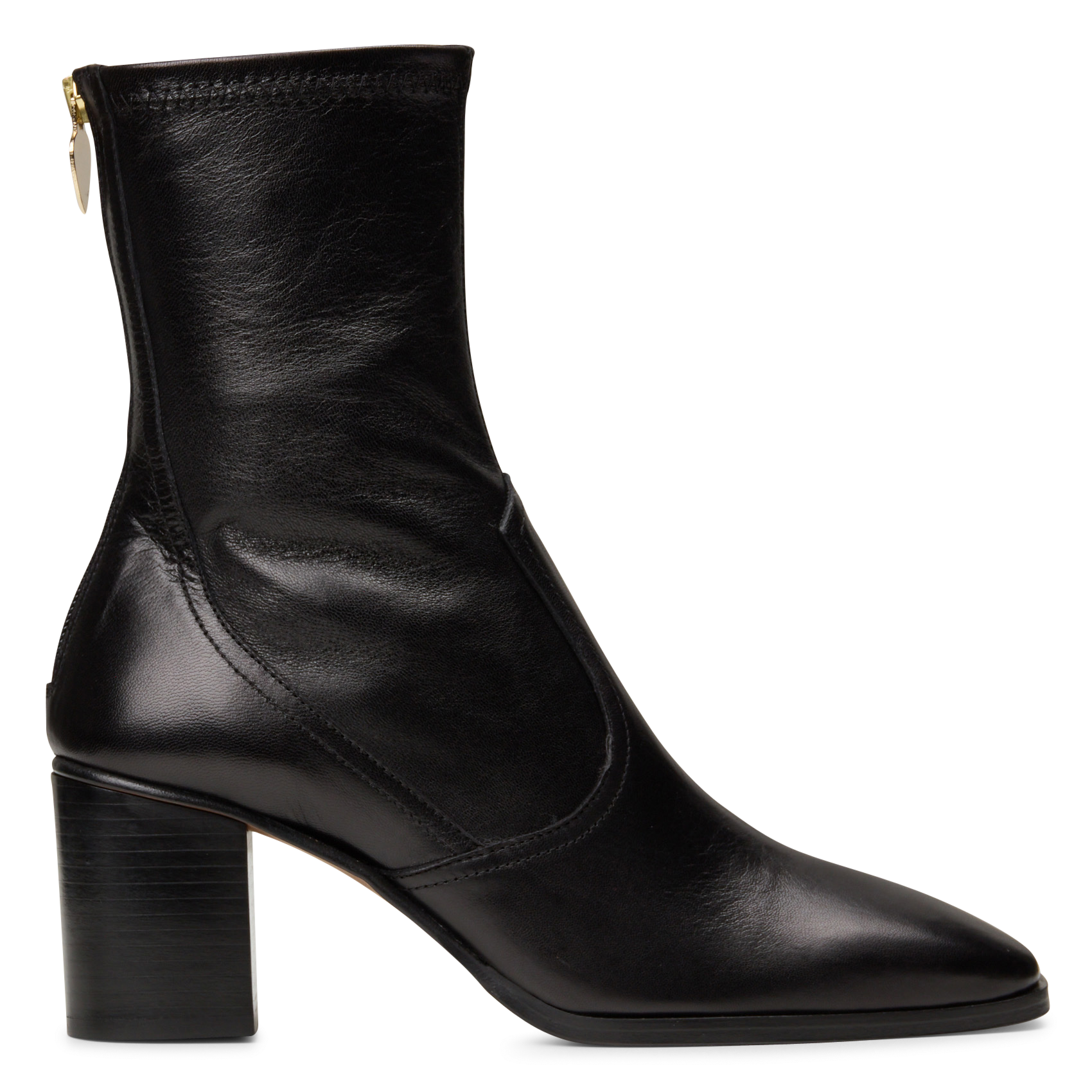 Bottines zippées en cuir suédé SOCQUE PARIS