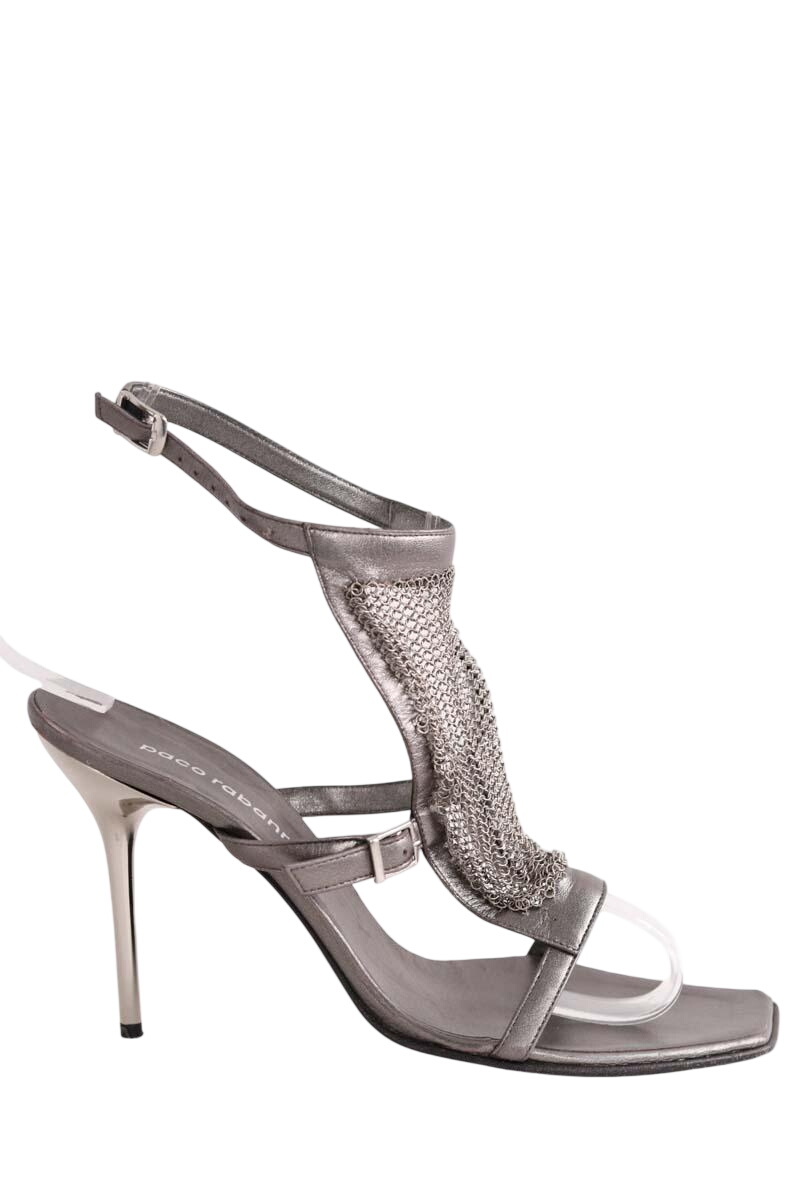 Heels PACO RABANNE - Seconde Main Silver