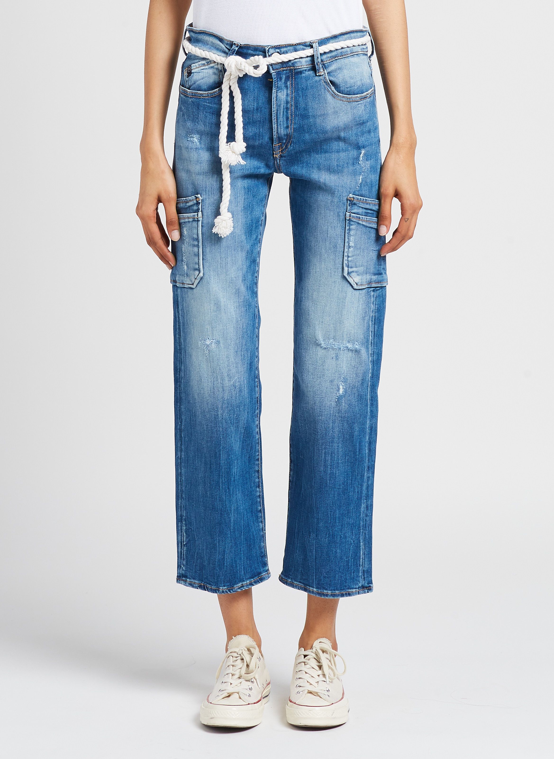 Jeans le temps des 2025 cerises femme taille haute