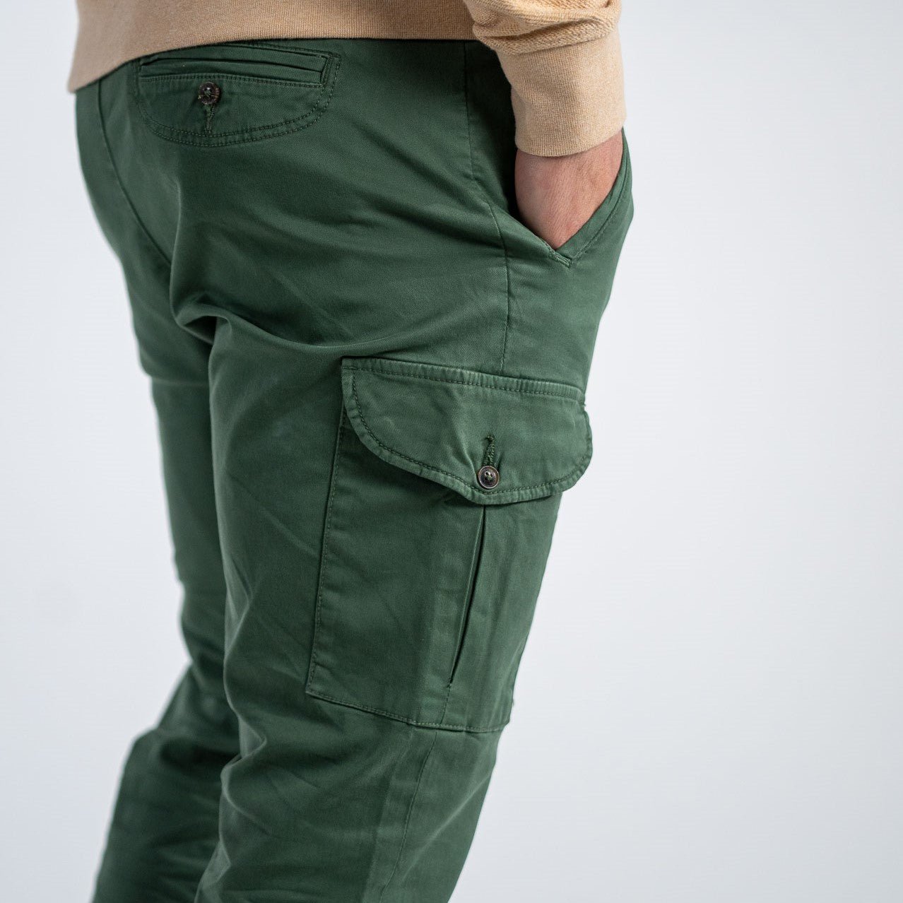 Cargo pants BILLYBELT Green