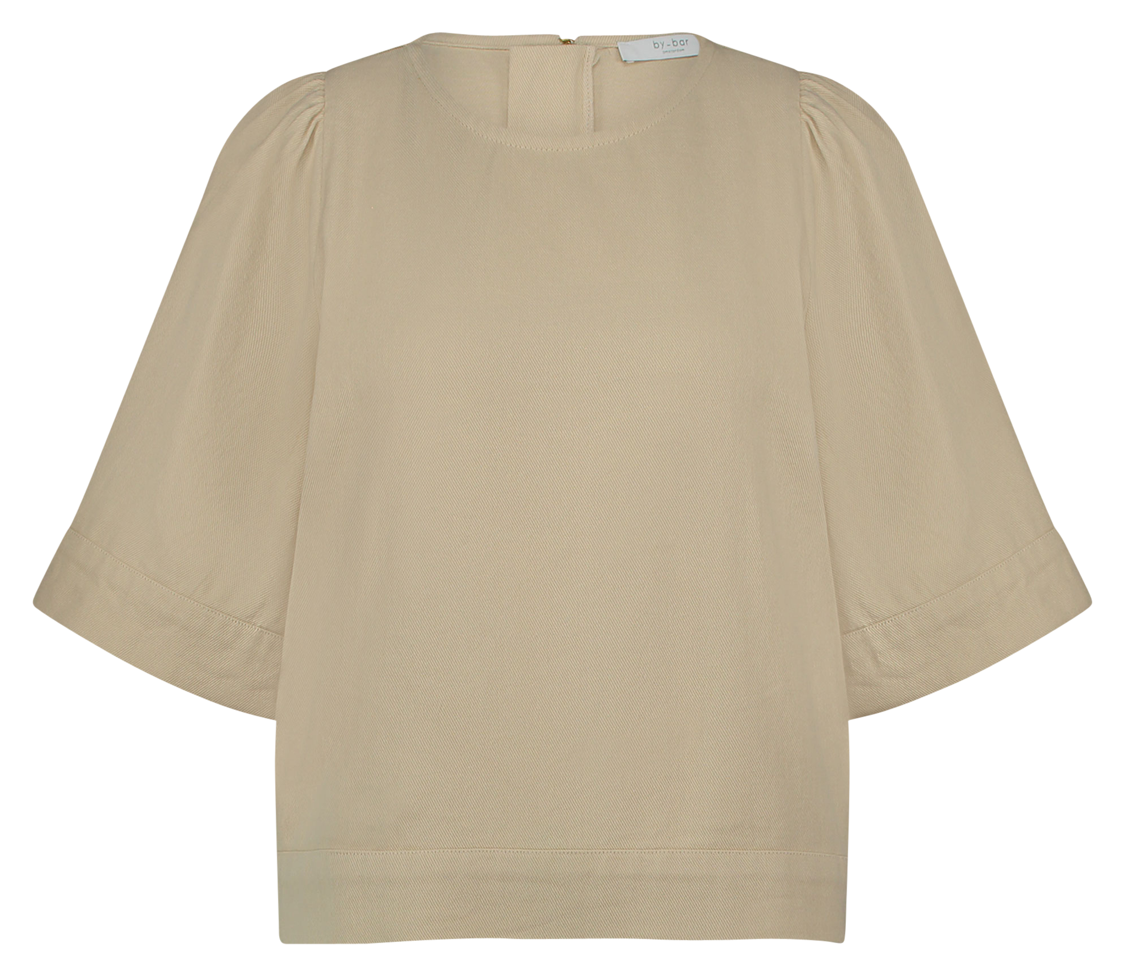 Blouse oversize en coton BY BAR Beige