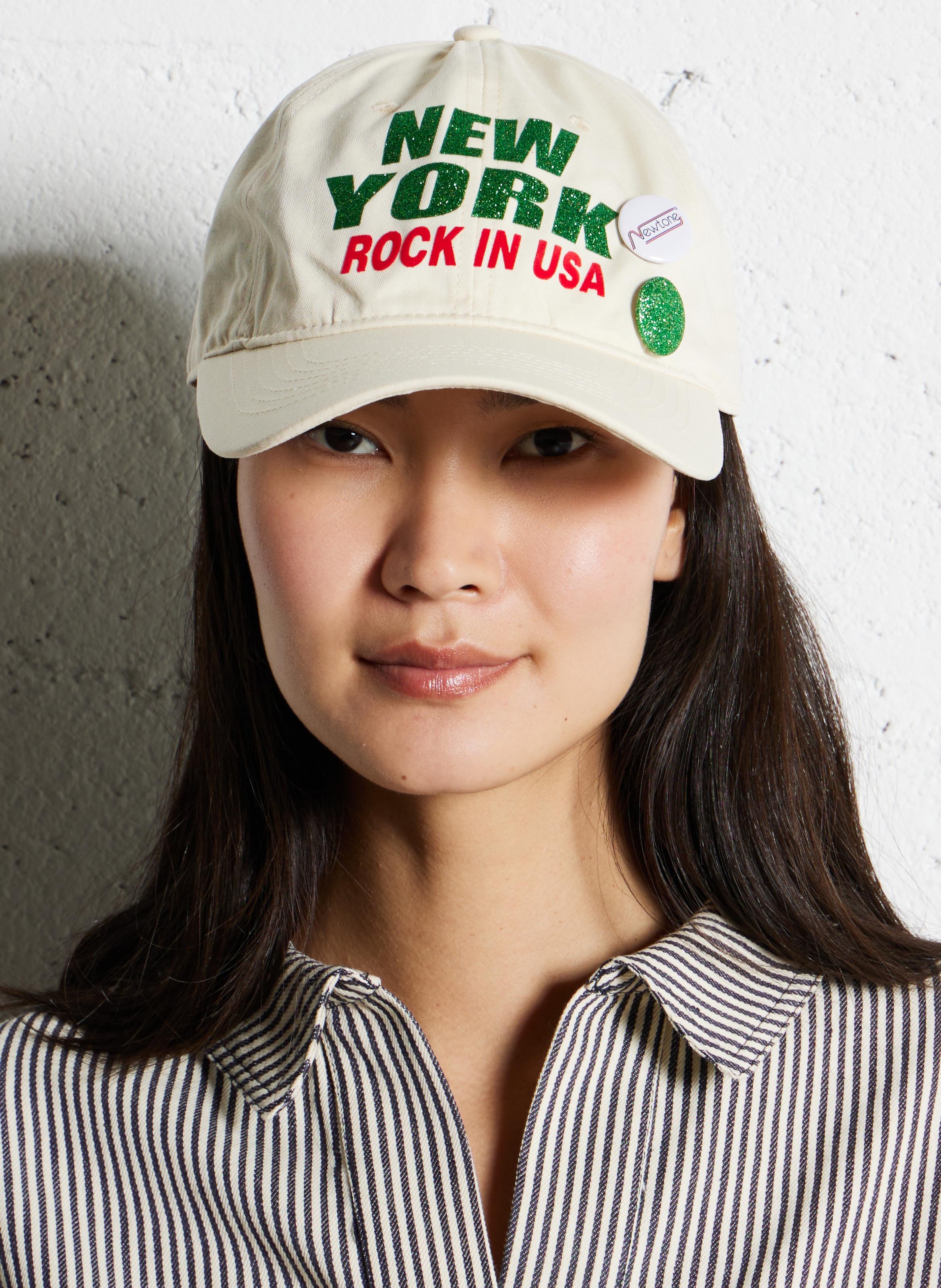 Cotton cap NEWTONE Beige