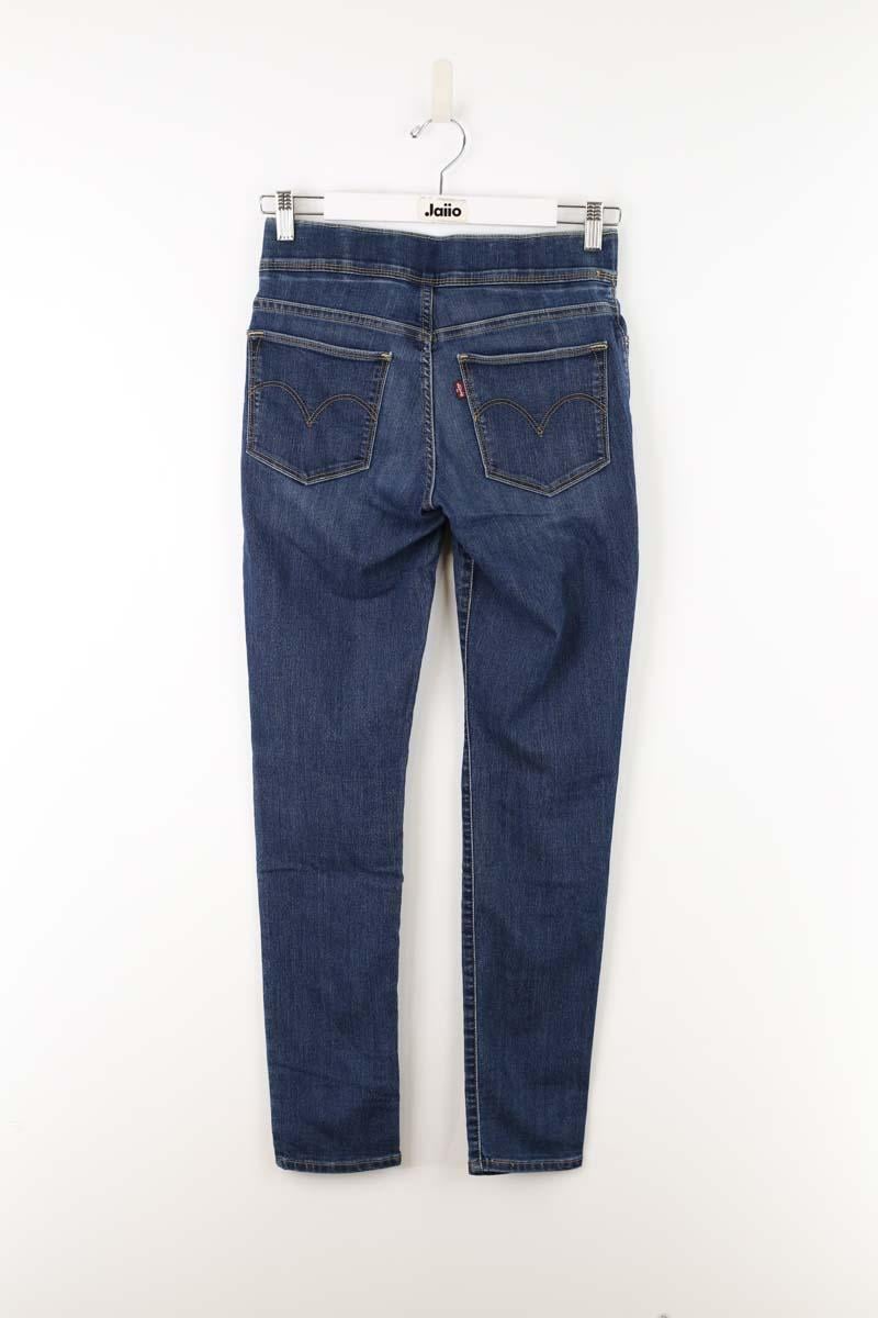 Cotton straight jeans LEVI'S - Seconde main Blue