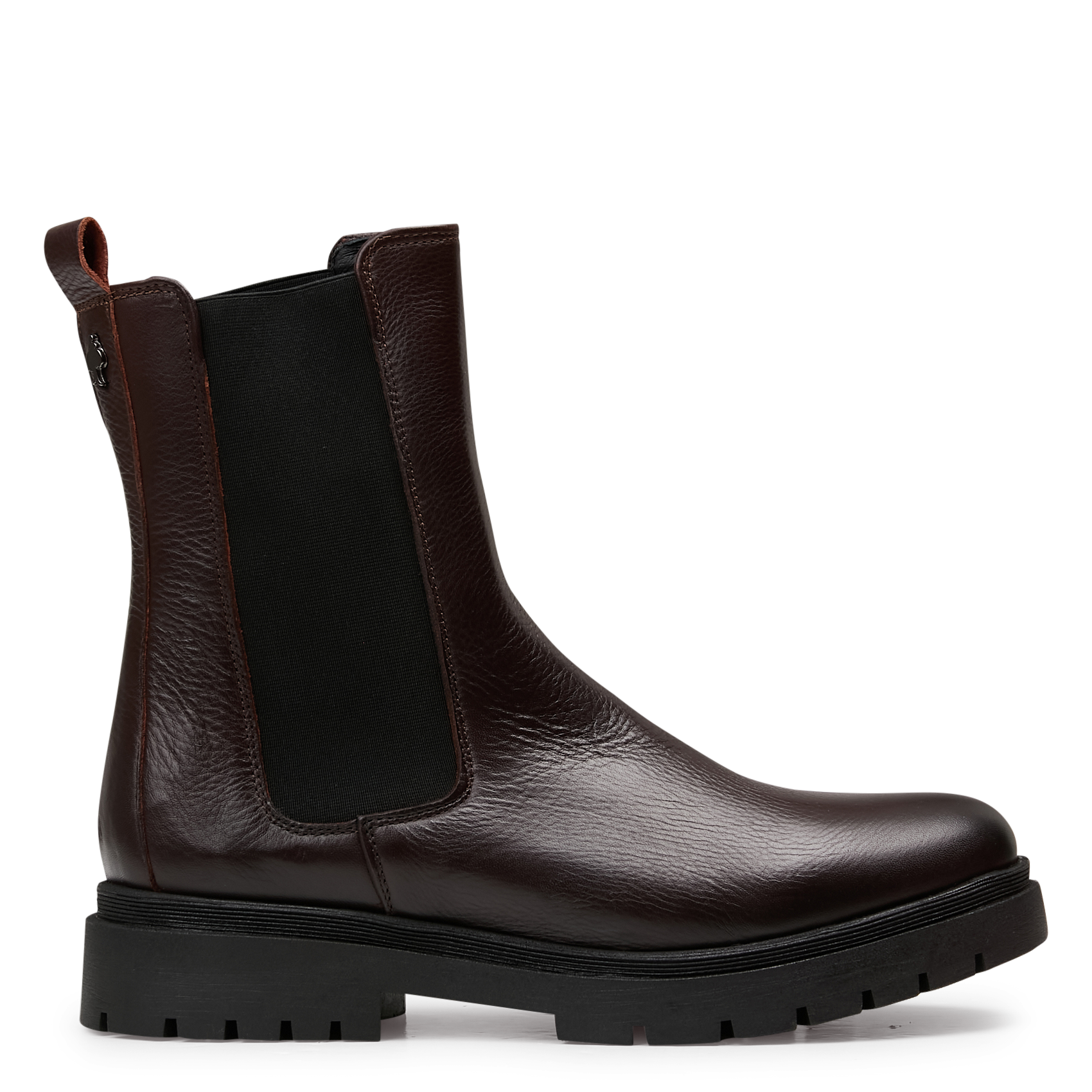 Bottines en cuir ONE STEP Marron