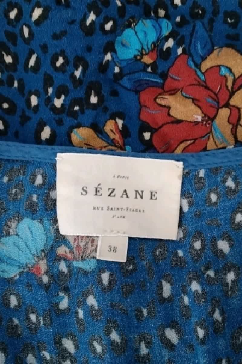 T-shirt SEZANE - Seconde main Blue