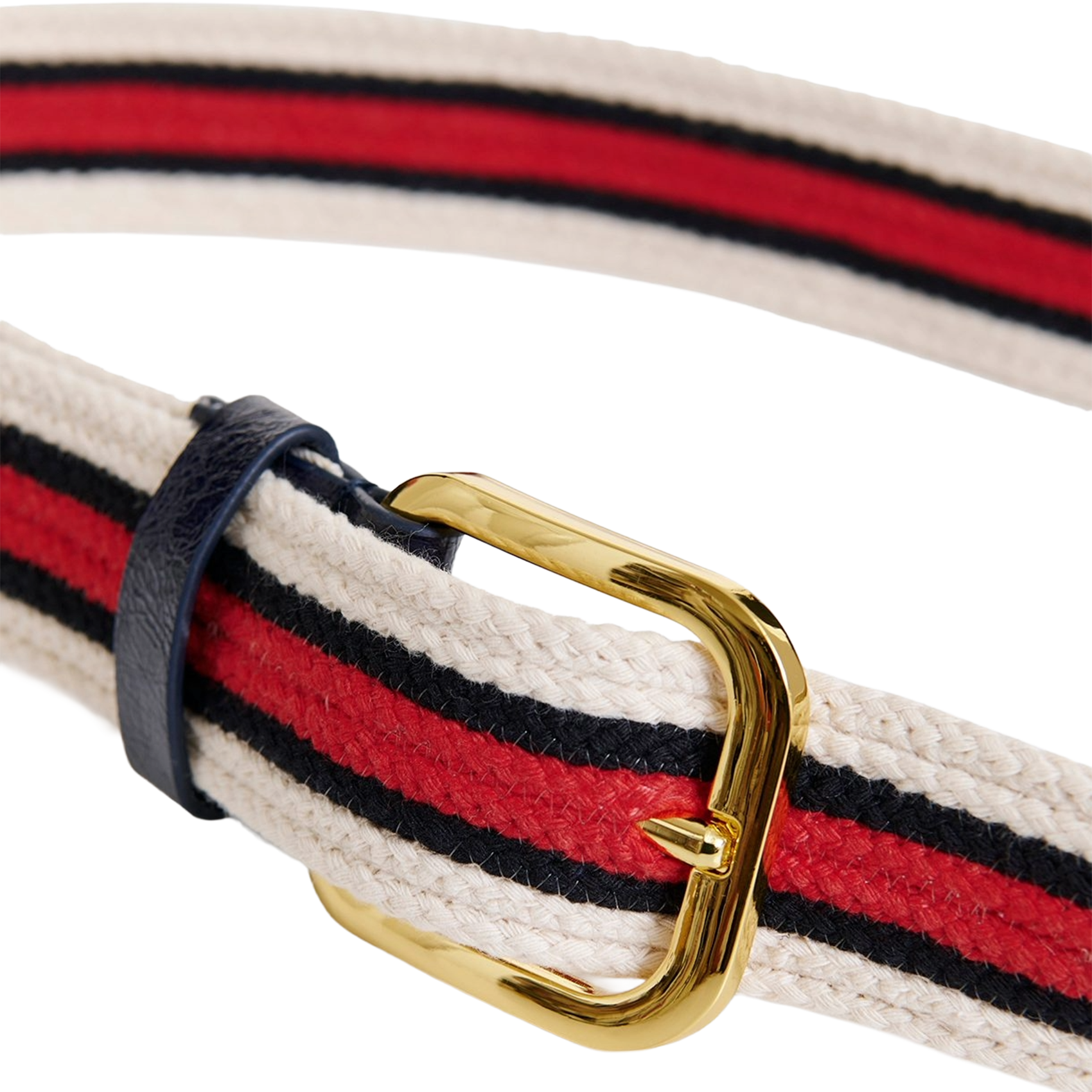Ceinture en coton rayé ESSENTIEL ANTWERP Rouge
