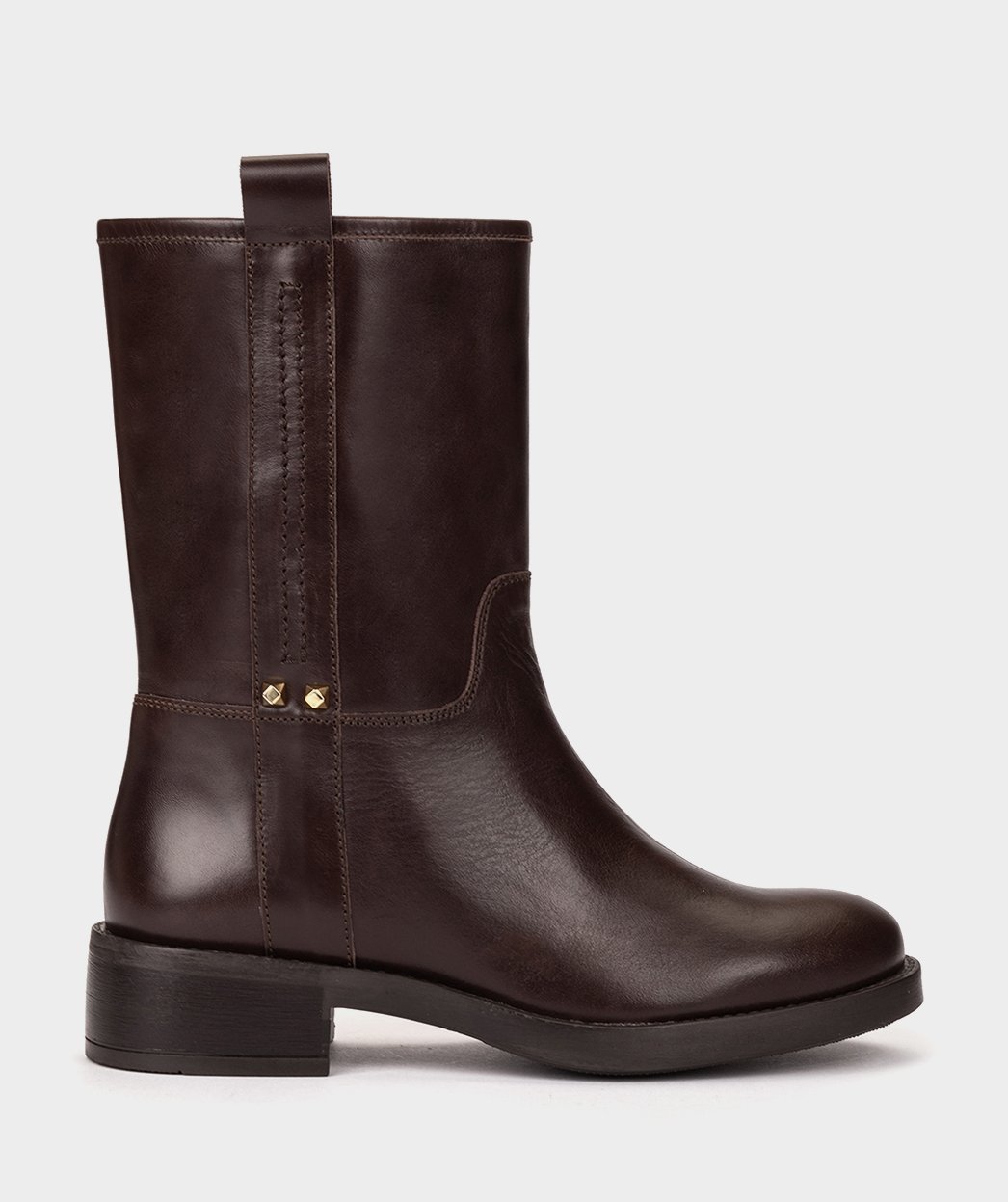 Brown embellished boots PEDRO MIRALLES Brown