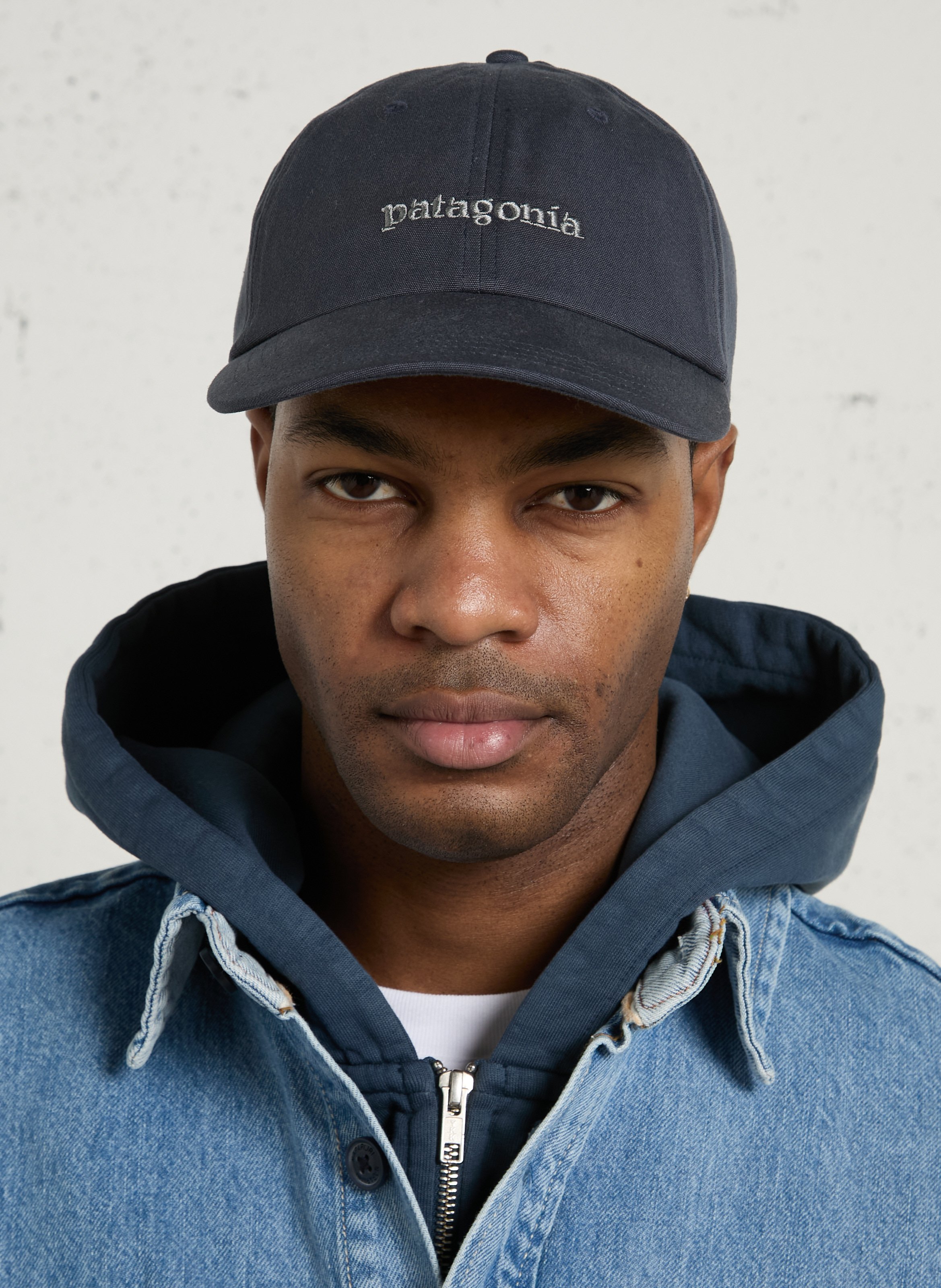 Organic cotton cap with embroidered logo PATAGONIA