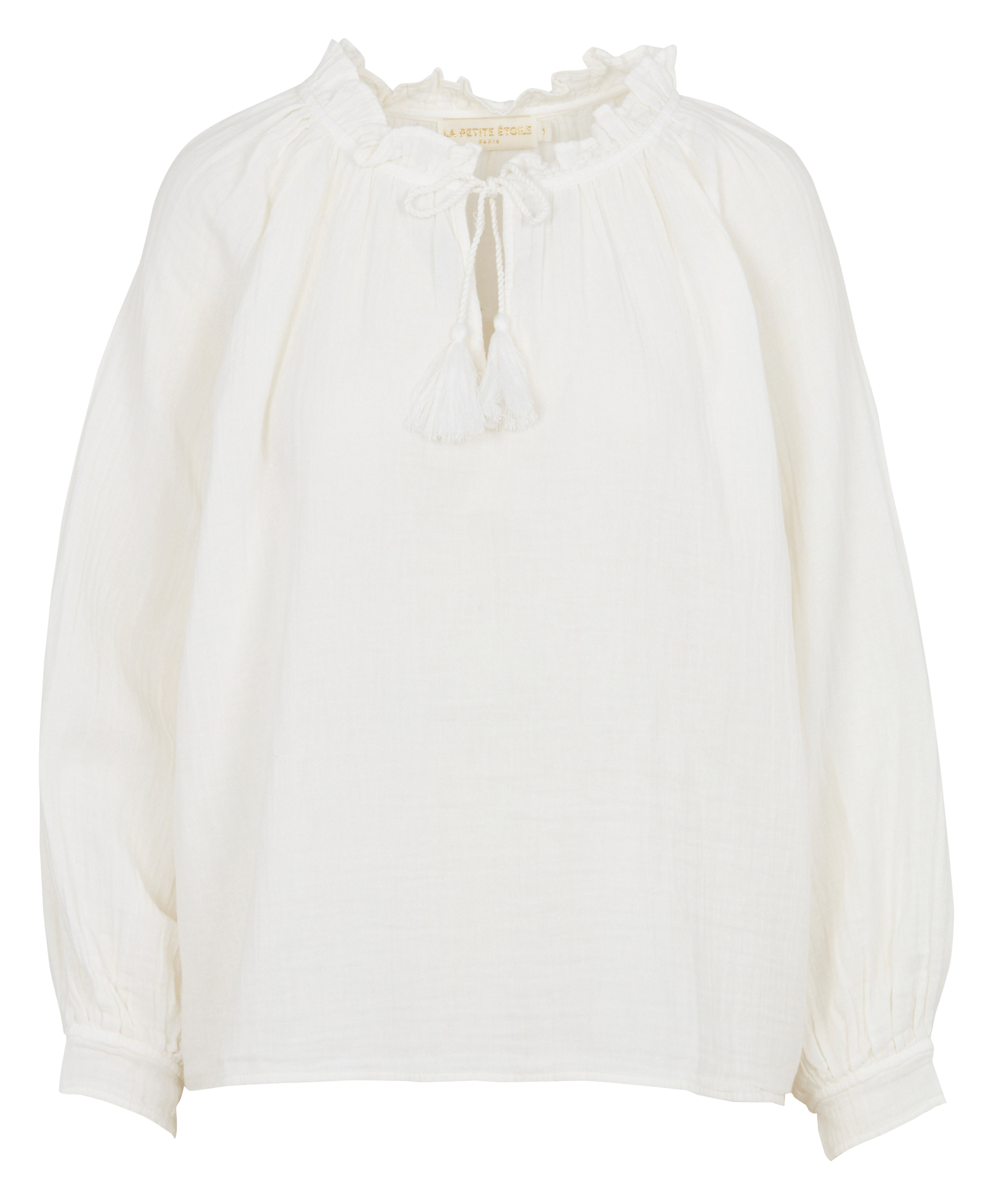 V-neck cotton blouse LA PETITE ETOILE