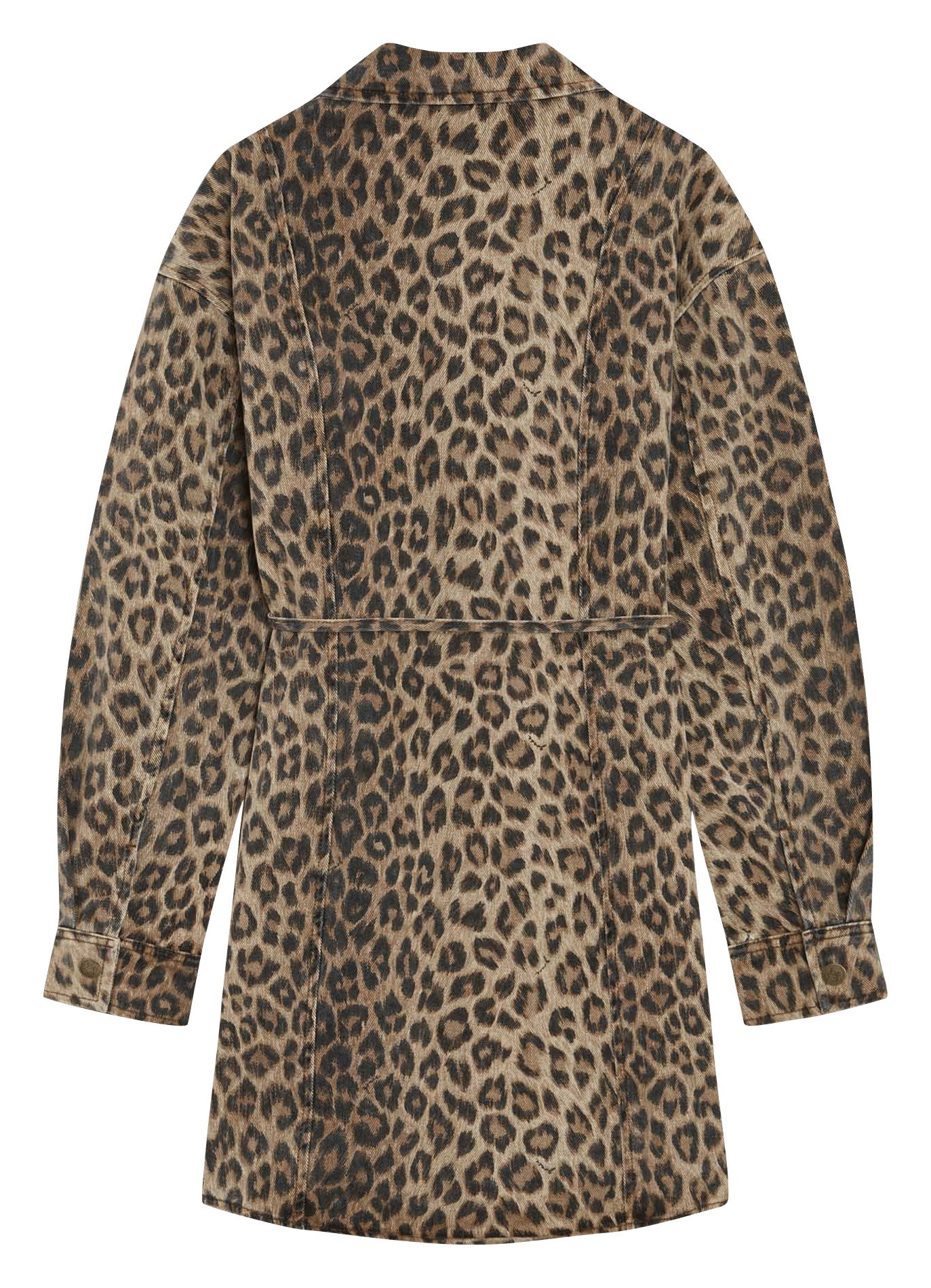 Short fitted cotton dress GRACE ET MILA Brown