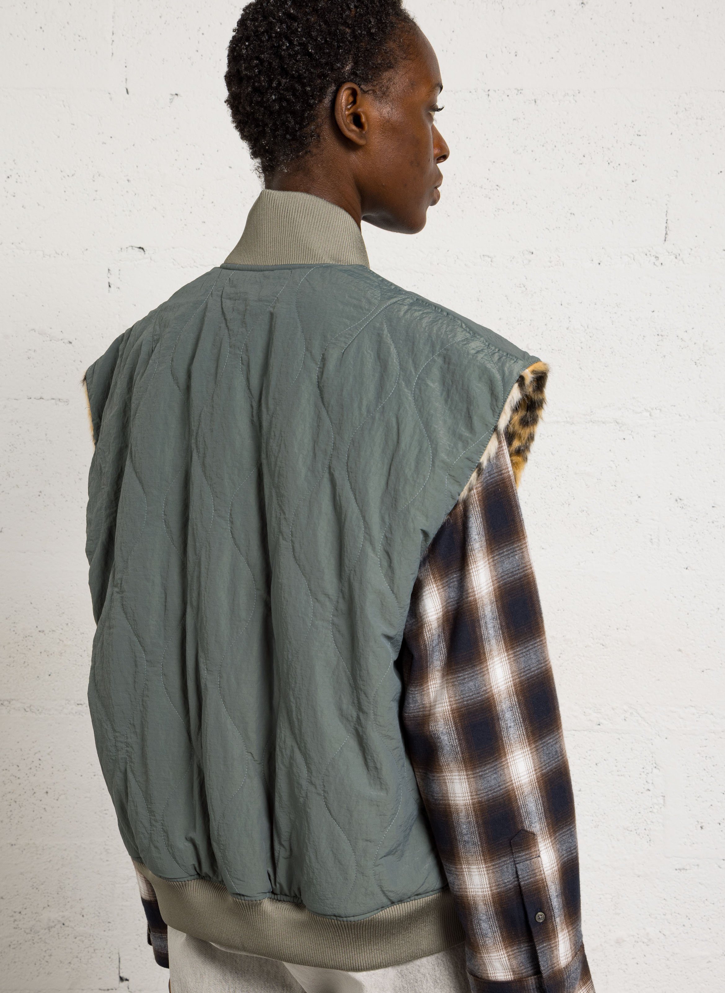 Jacke mit Stehkragen BELLEROSE Khaki