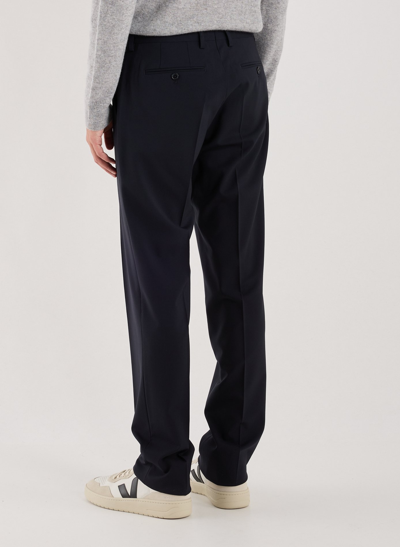 Solid wool blend pants dostum-d p AU PRINTEMPS PARIS Blue