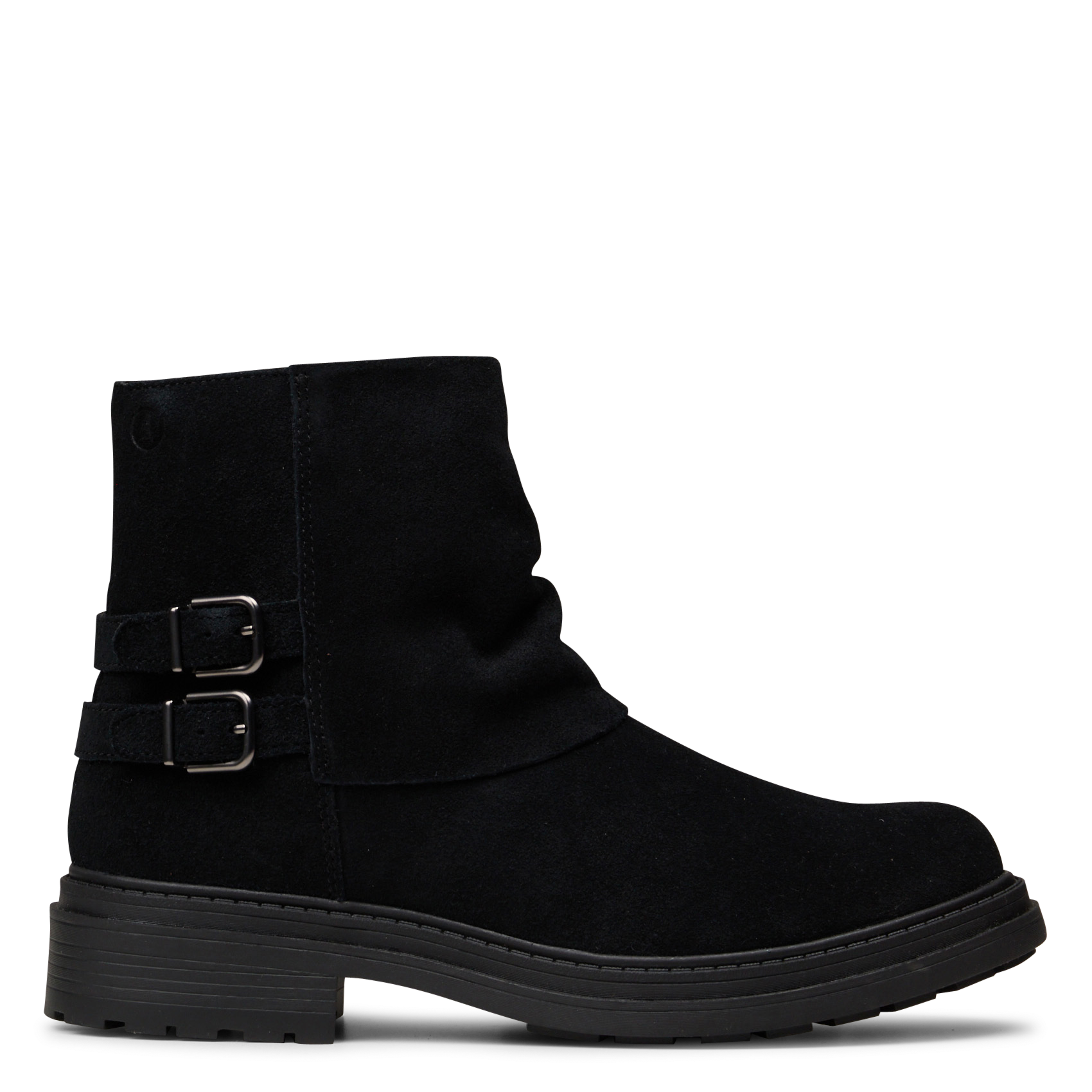 Bottines à boucles en cuir CLARKS Noir