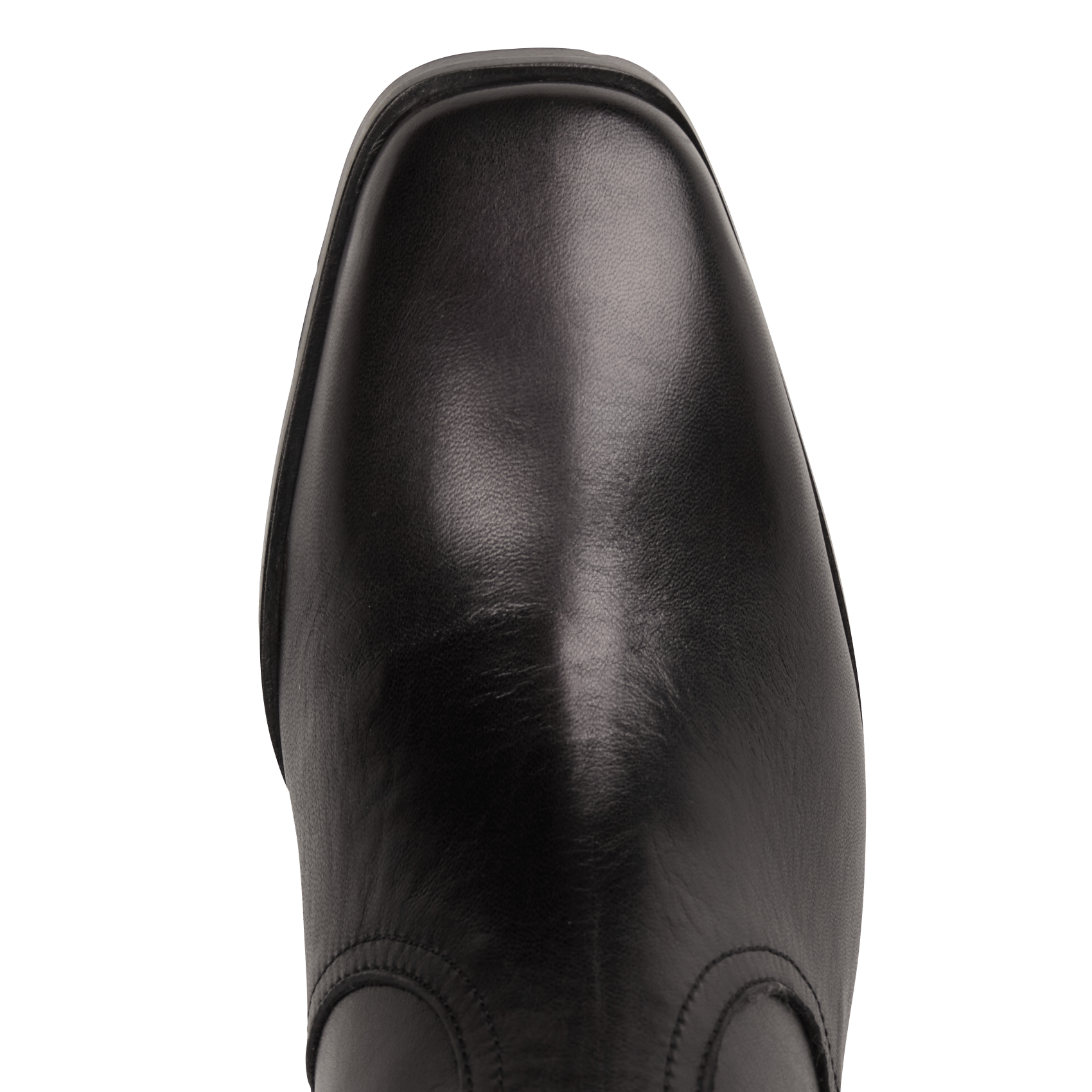 Bottines zippées en cuir suédé SOCQUE PARIS Noir