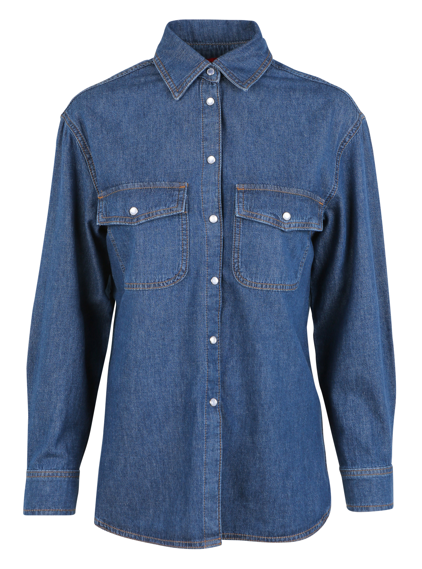 Surchemise col classique en jean  MAX&Co. Bleu