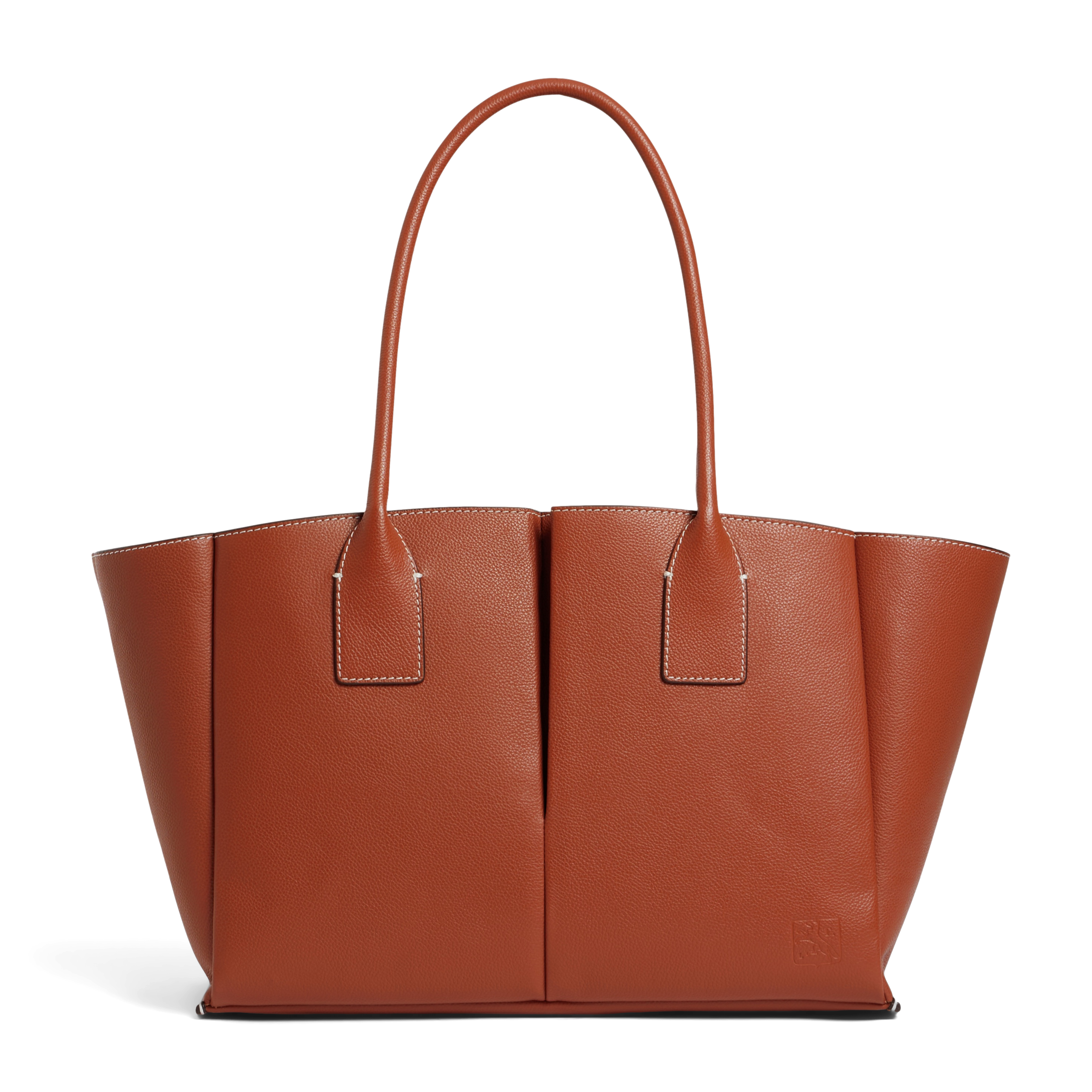 Grand cabas en cuir de vachette LE TANNEUR