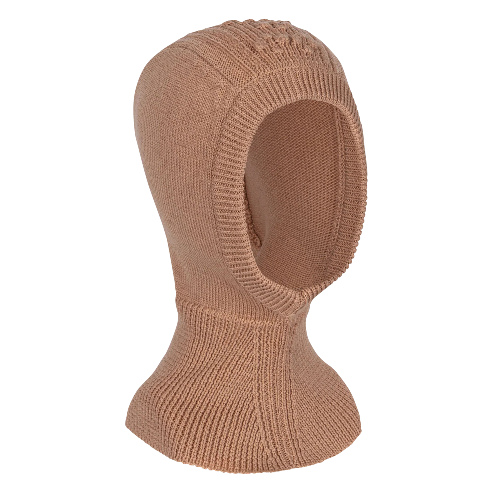 Kapuzenmütze aus Wolle KONGES SLOJD Braun