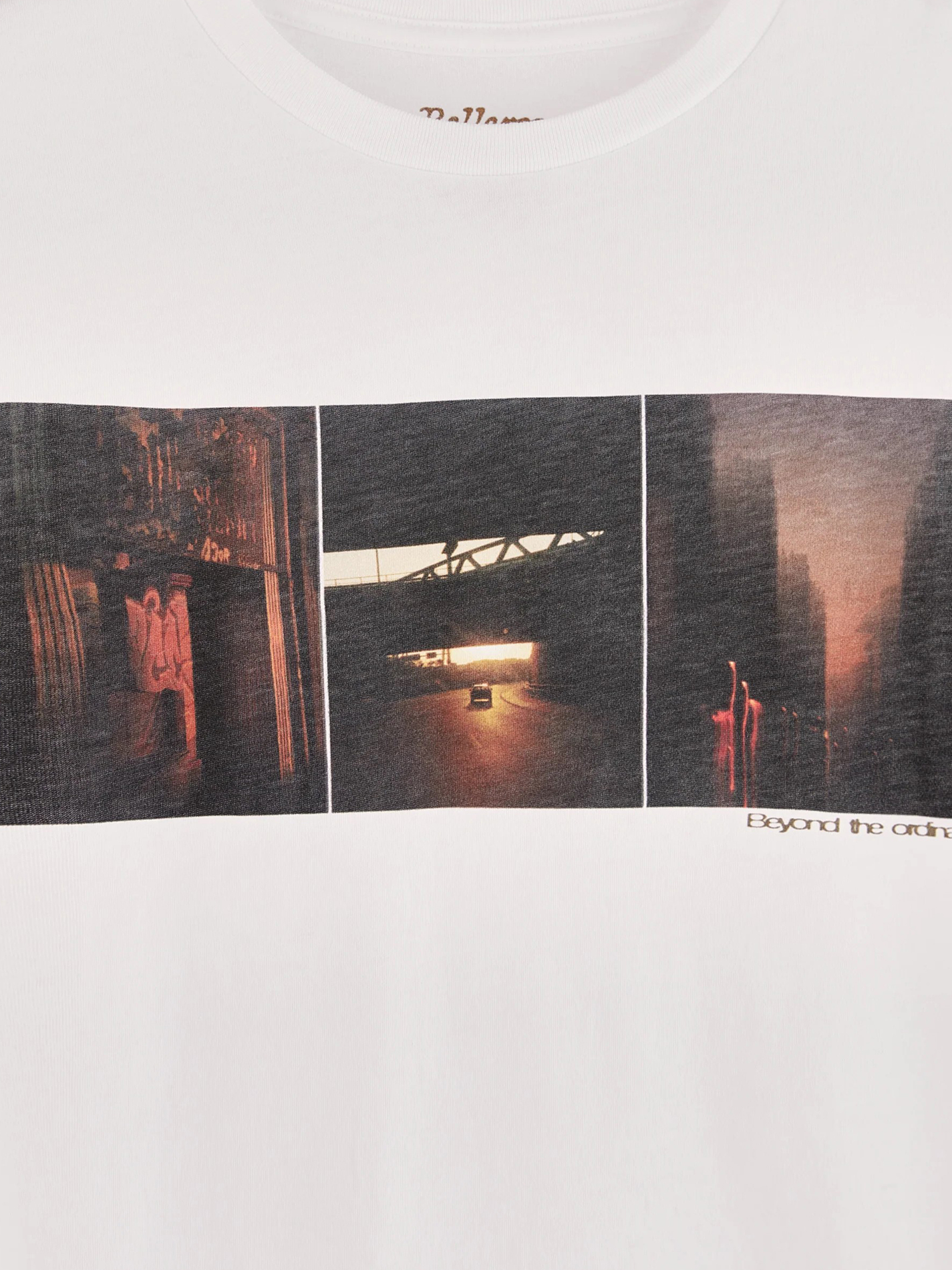 Cotton printed T-shirt BELLEROSE White