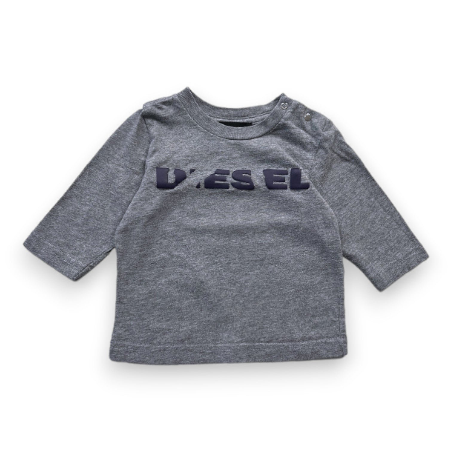 Grey Baby T-shirt - 3 months DIESEL  - Seconde Main Grey