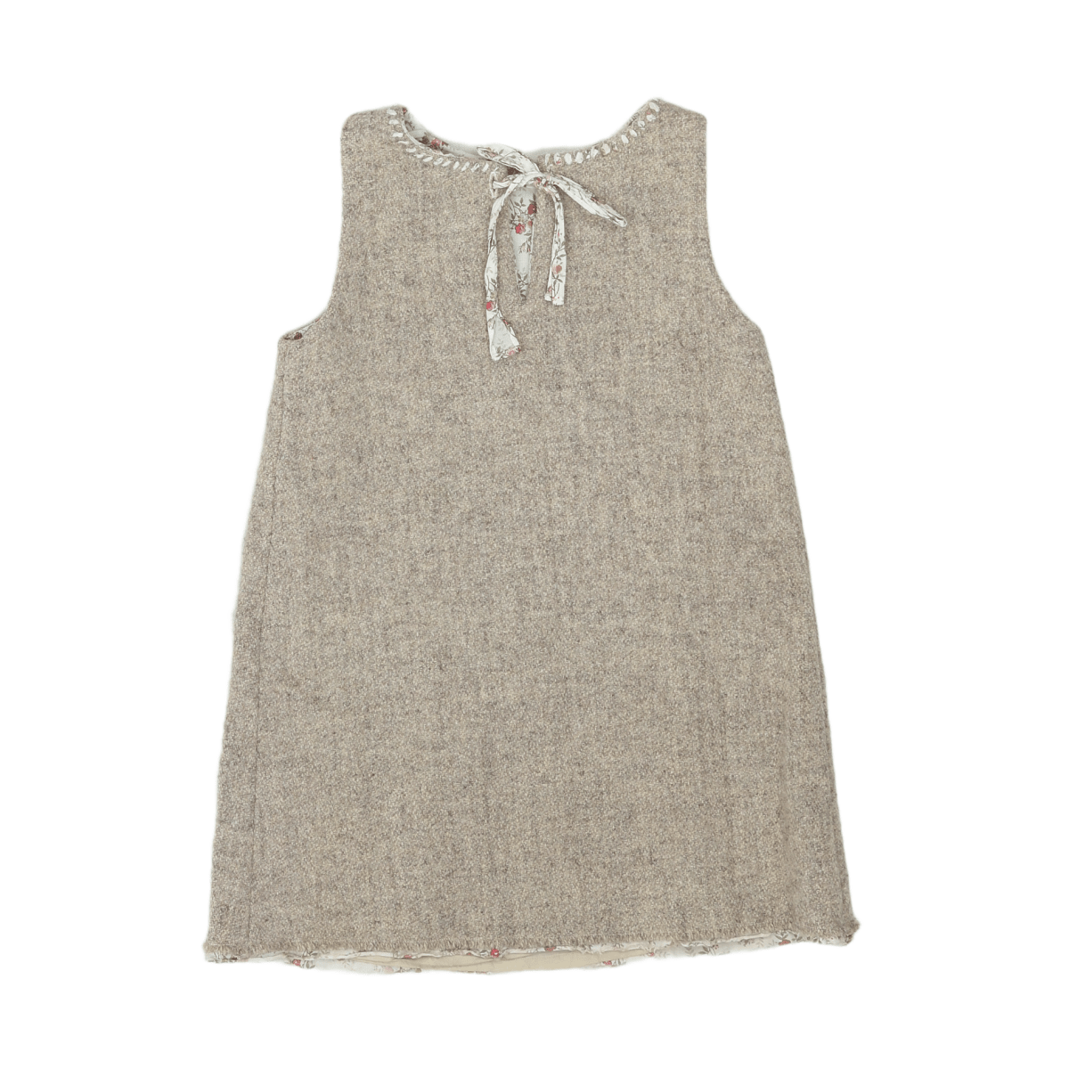 Beige Child Dress - 6 years BONPOINT - Seconde Main Beige