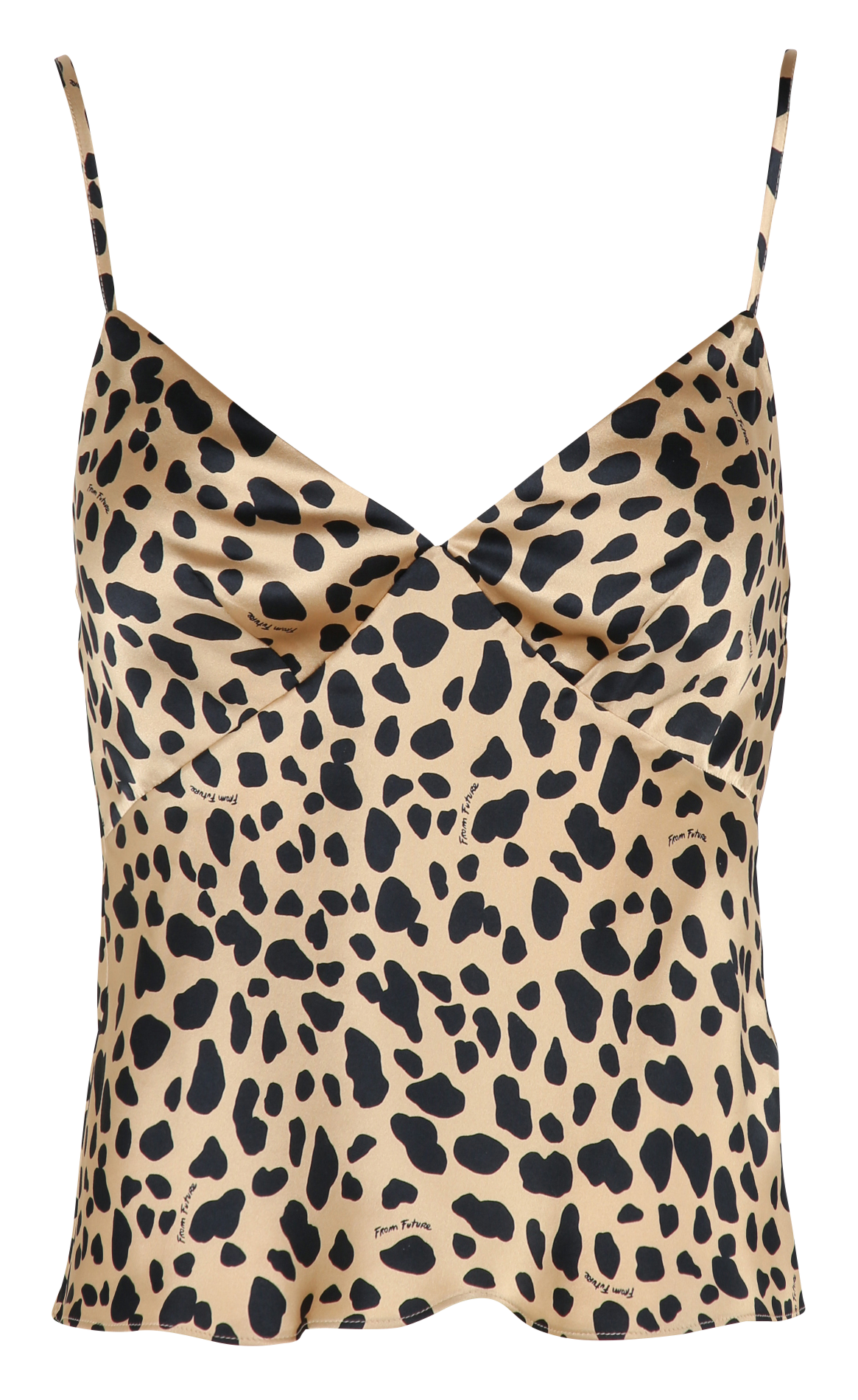 Straight silk camisole FROM FUTURE Multicolored