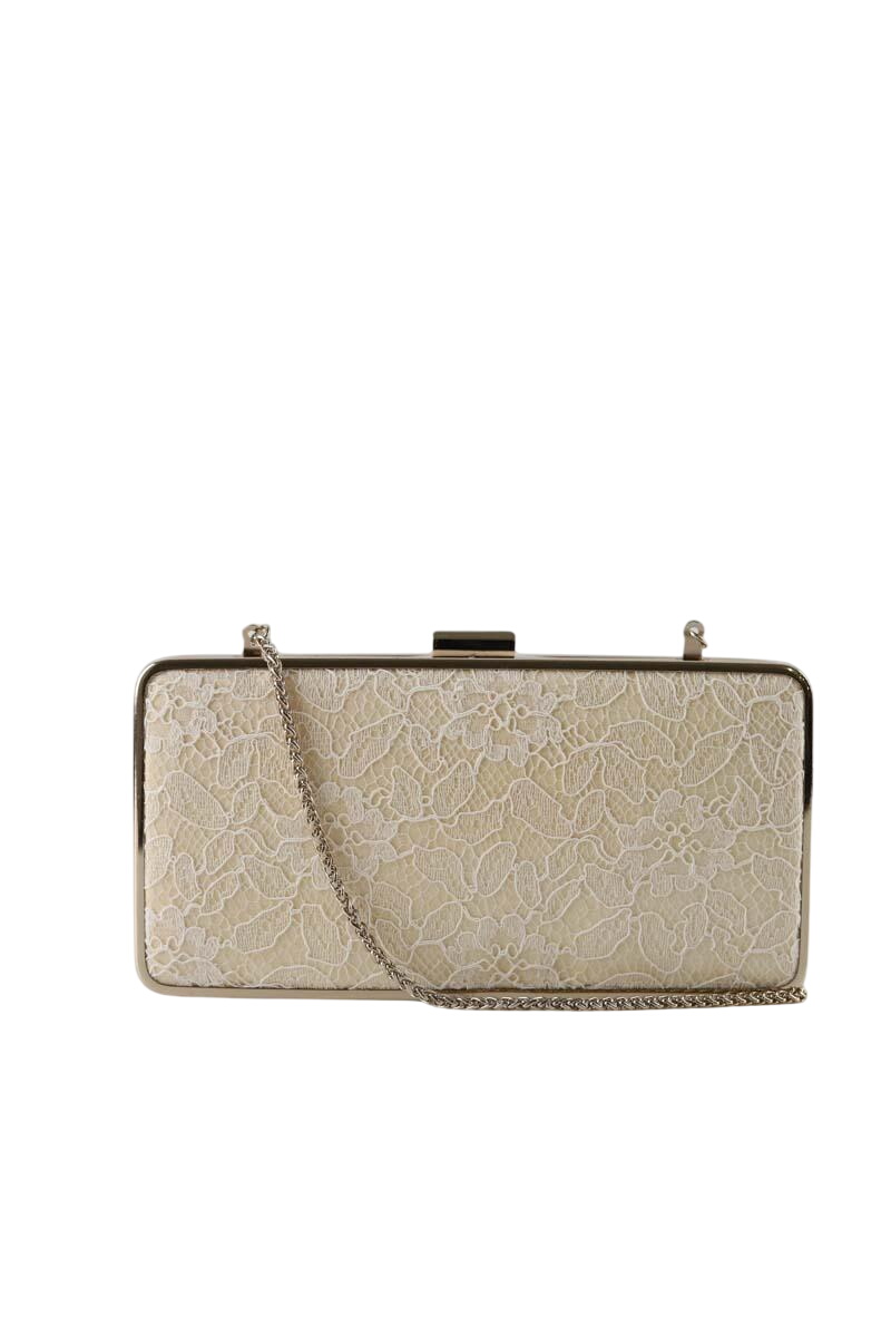 Leather messenger bag LK BENNETT - Seconde Main Beige