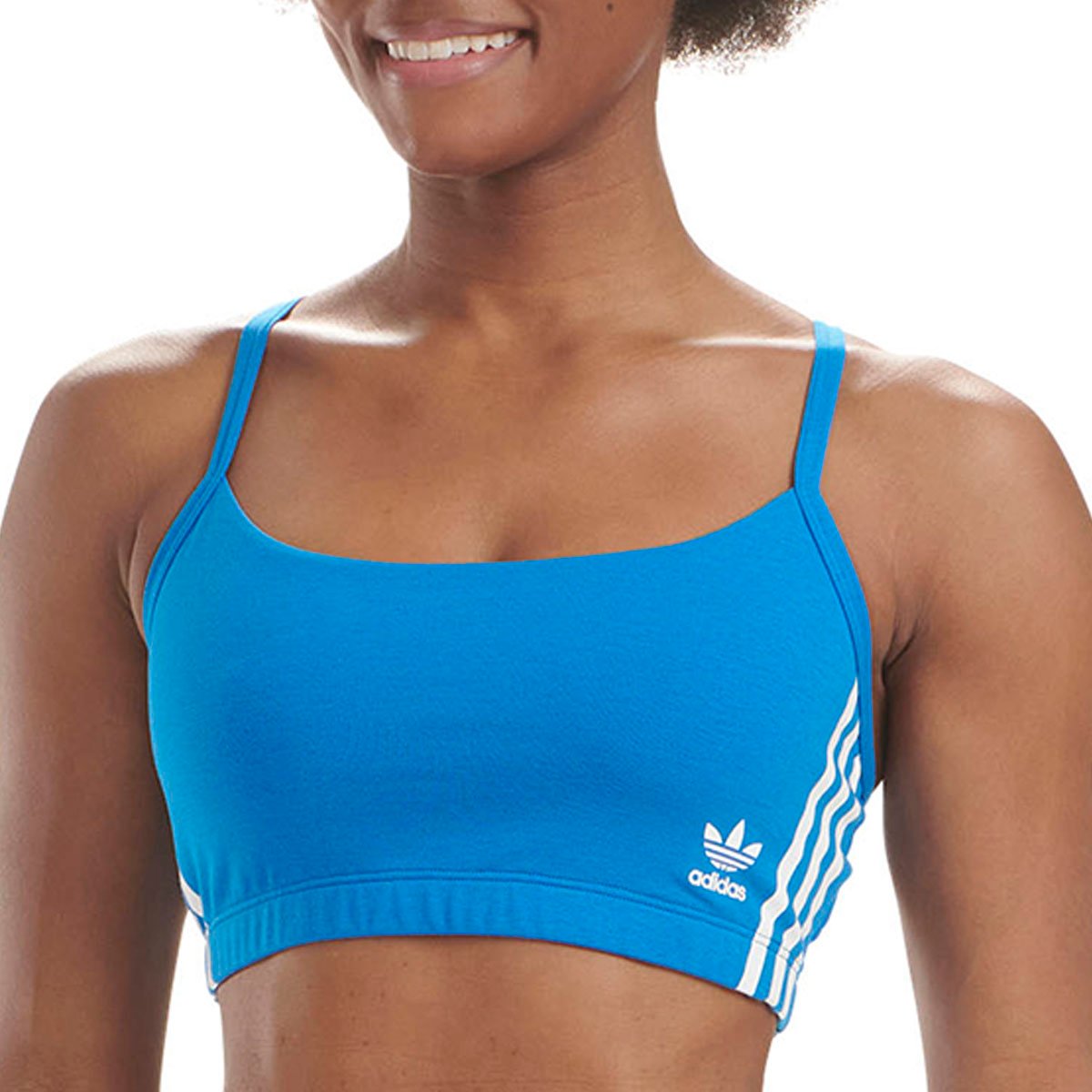 Sports bra ADIDAS UNDERWEAR Blue