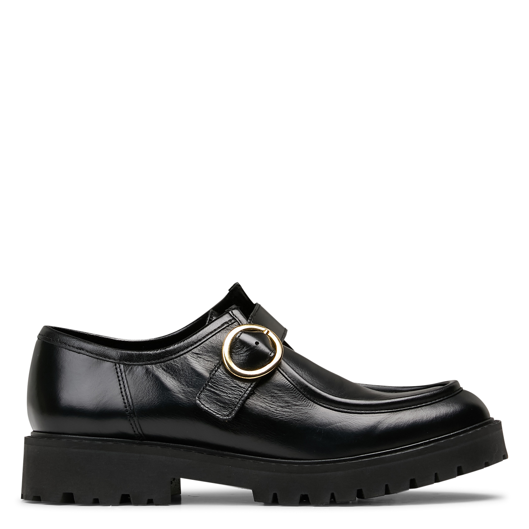 Mocassins van leer MAISON TOUFET Zwart