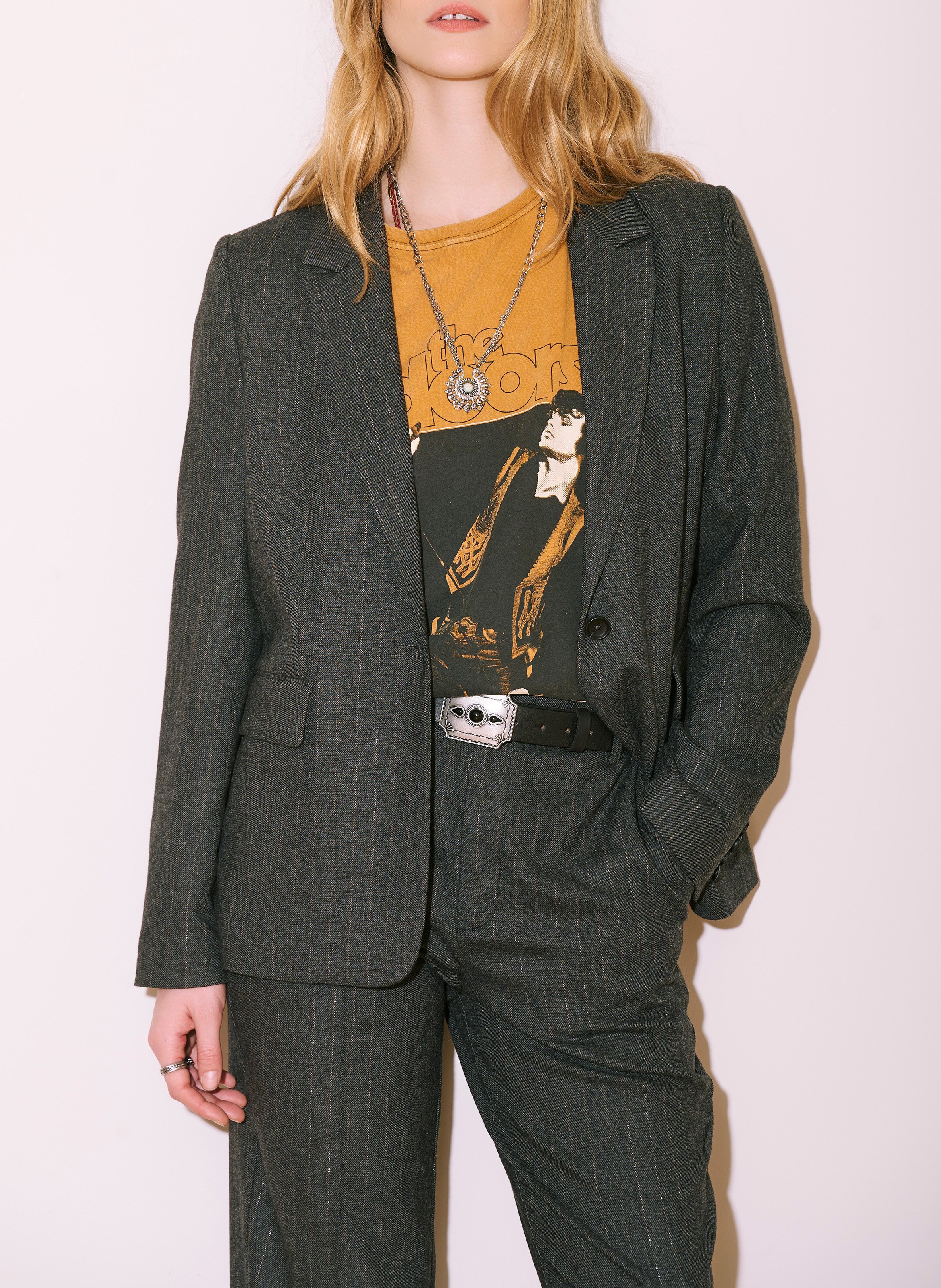 Veste de tailleur  MKT Gris