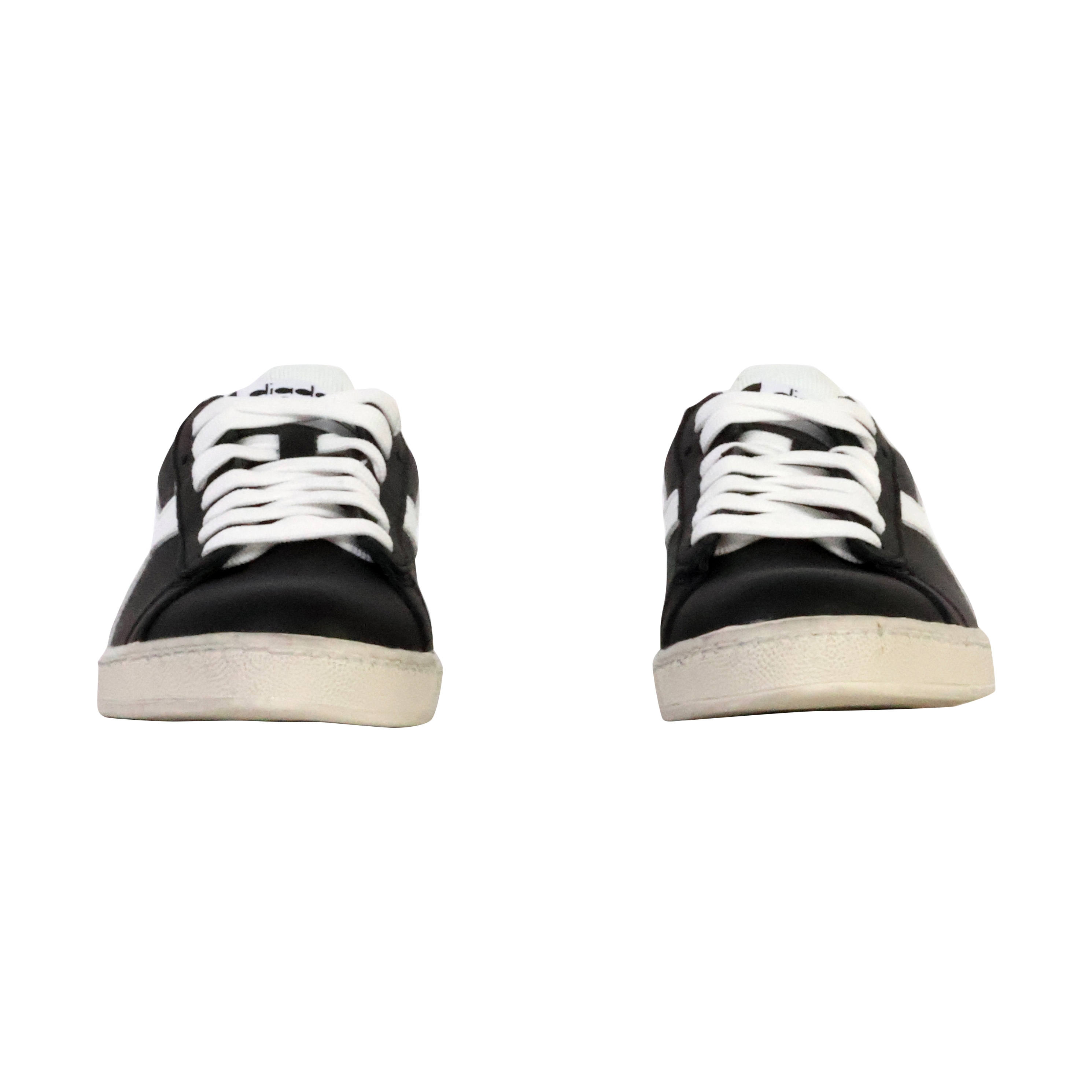 Leather sneakers Game L Low Waxed DIADORA Black