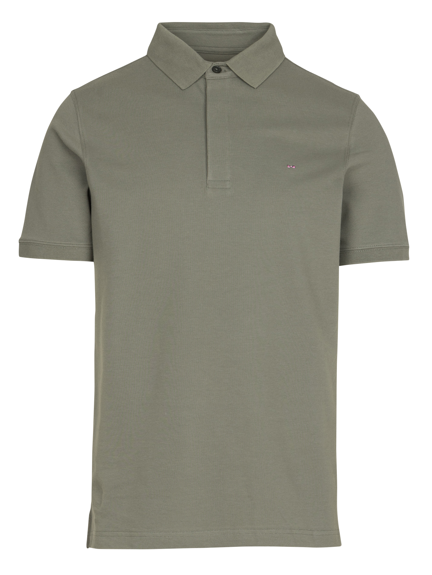 Slim-fit embroidered stretch cotton polo shirt EDEN PARK