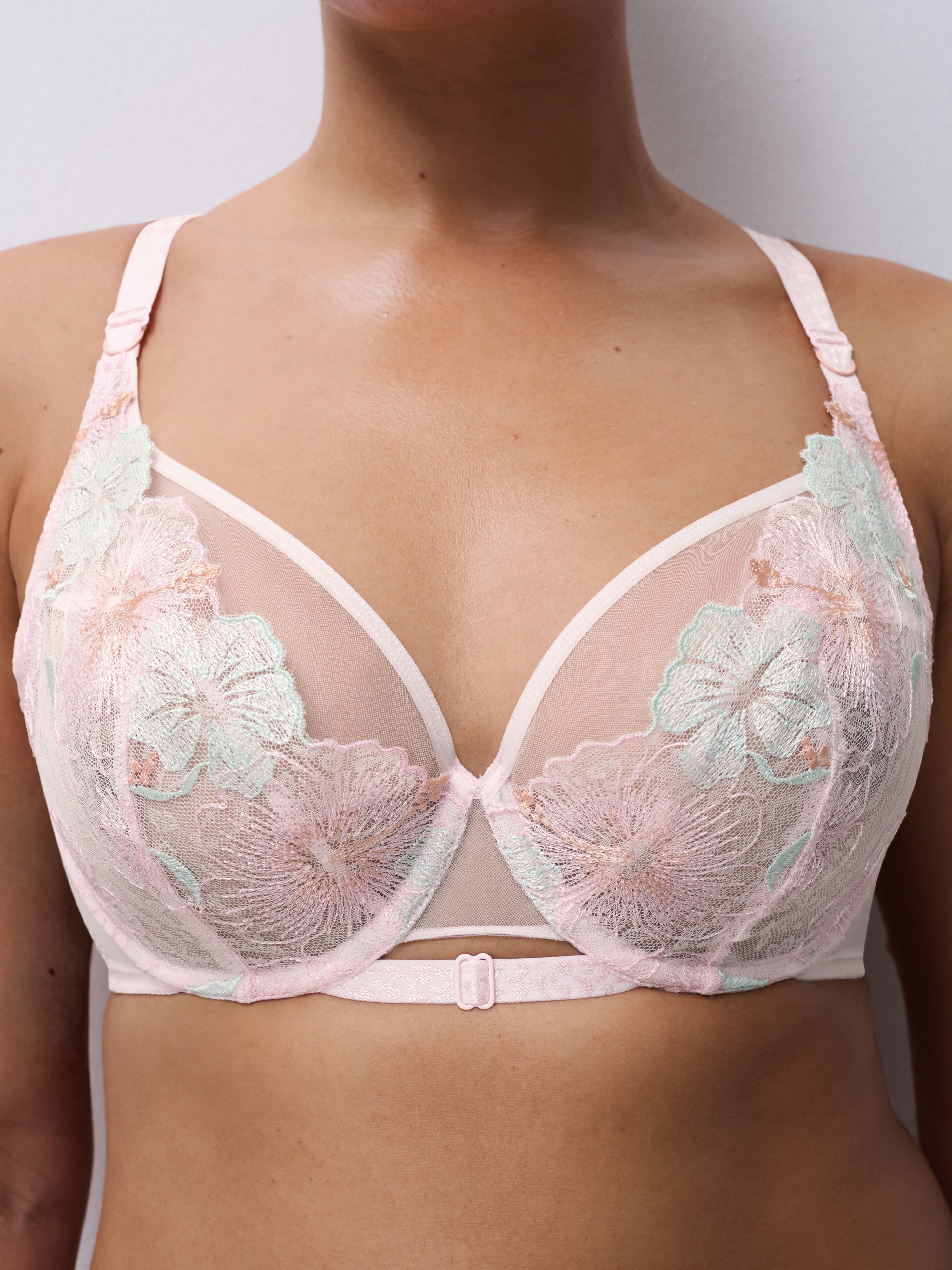 Full-cup bra CHANTELLE PULP Pink