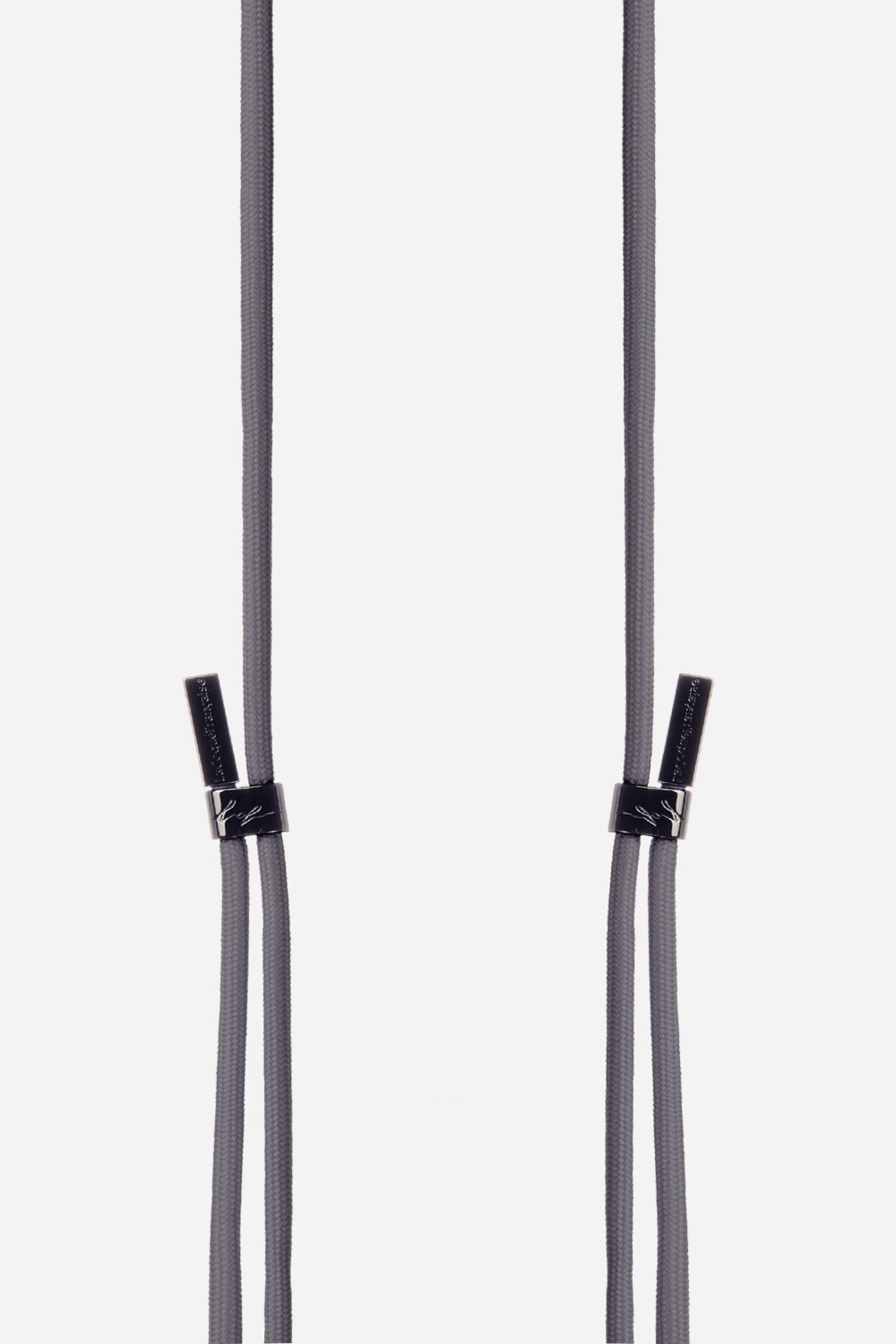 Cotton phone cord LA COQUE FRANCAISE Silver