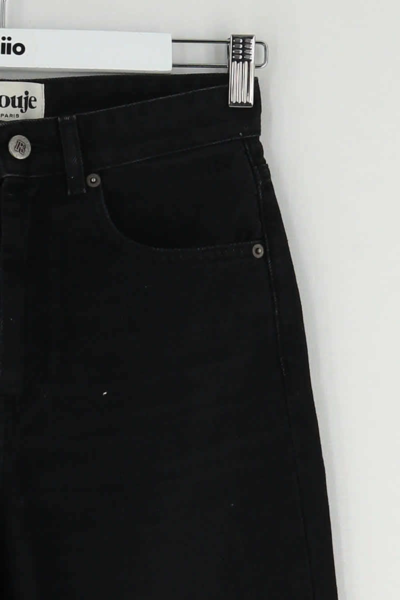 Boot-cut jeans ROUJE - Seconde Main Black