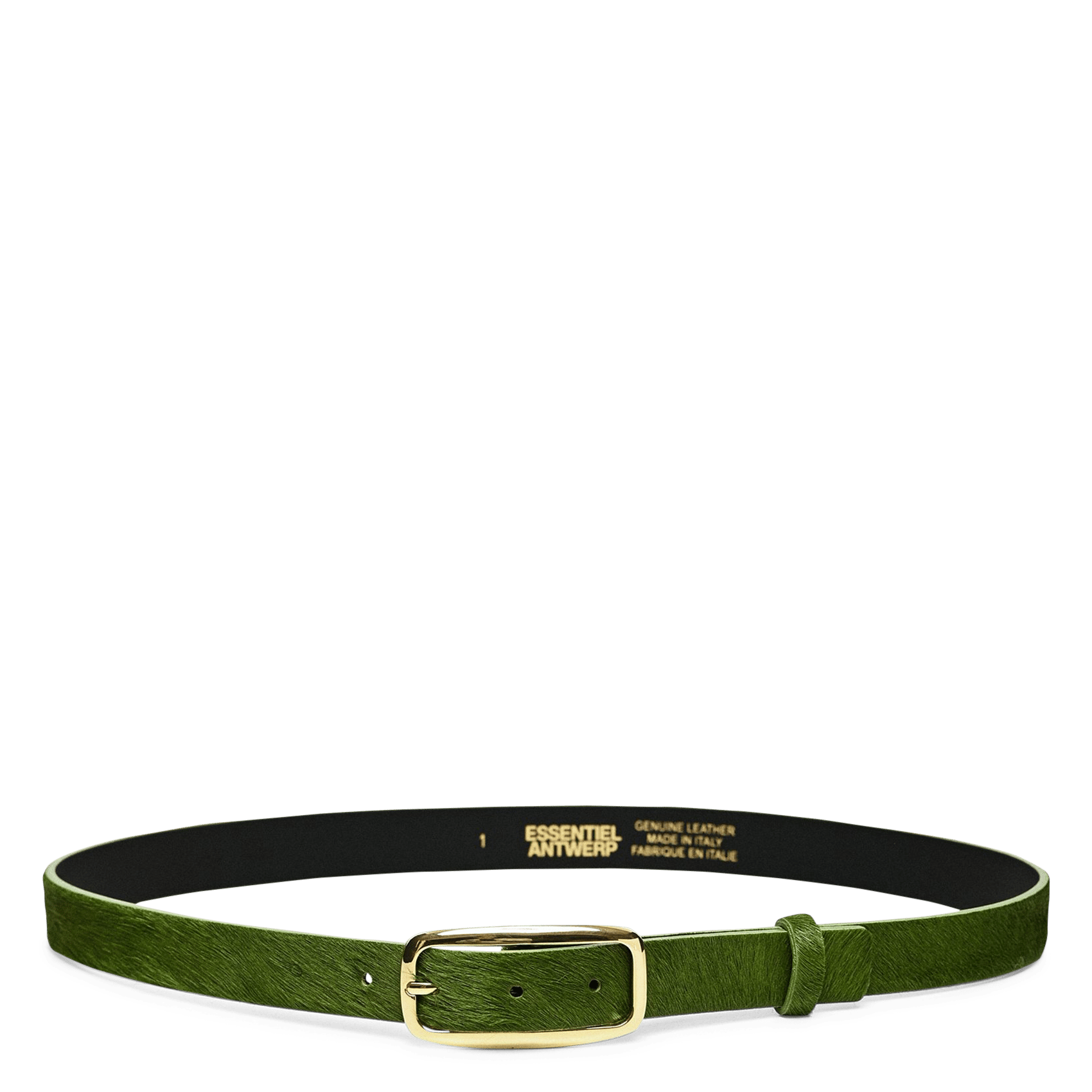 Pony leather belt ESSENTIEL ANTWERP