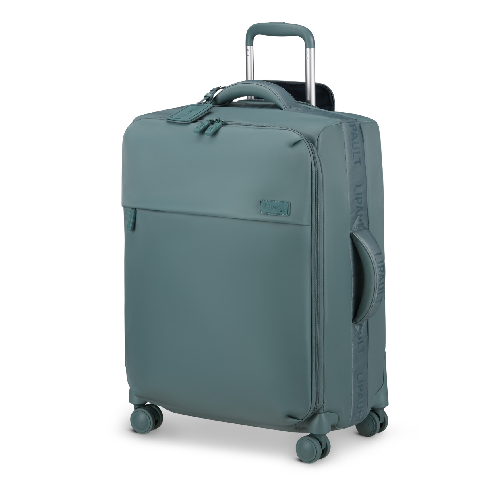 Feather suitcase 4 wheels size M LIPAULT Blue
