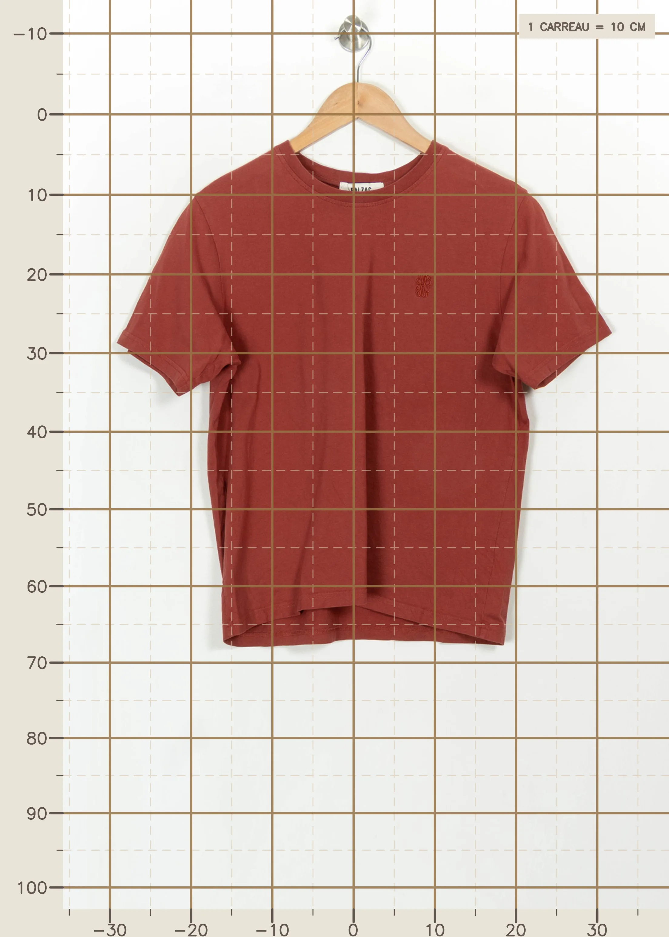 T-shirt BALZAC PARIS - Seconde Main Red