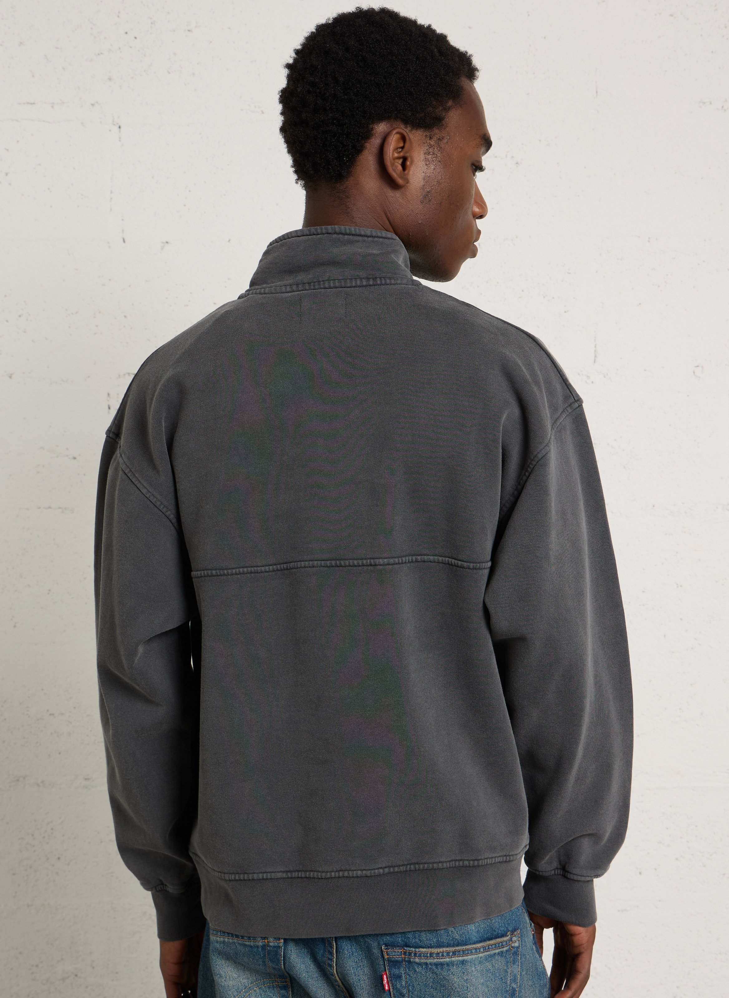SWEATSHIRT COLORFUL STANDARD Schwarz