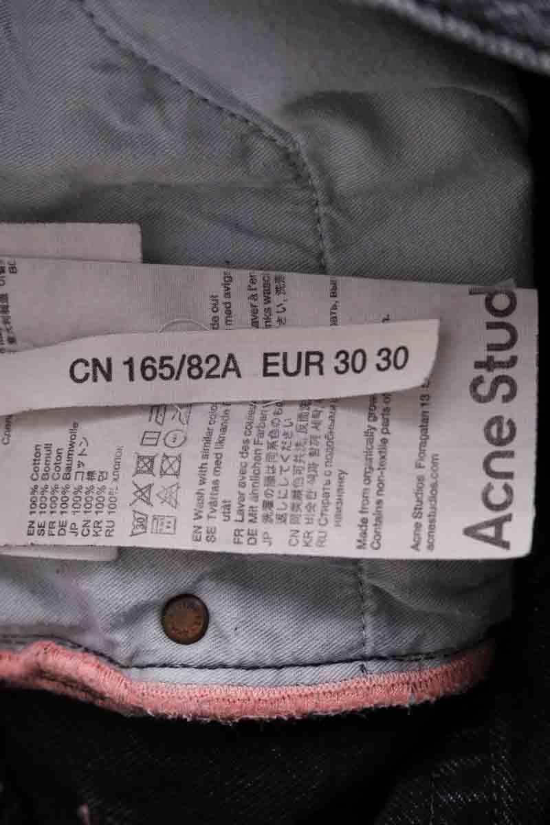 Straight jeans ACNE STUDIOS - Seconde Main Grey
