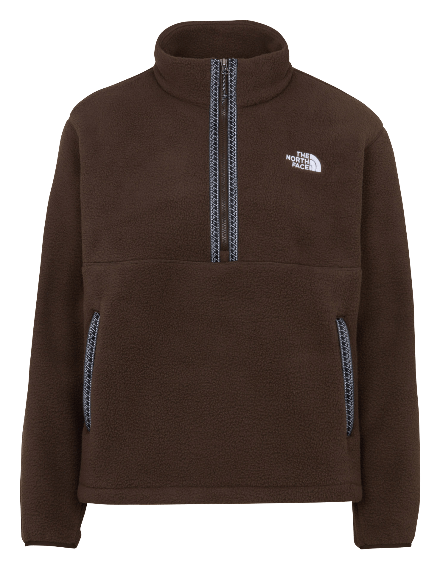 Rechte fleece met opstaande kraag THE NORTH FACE Bruin