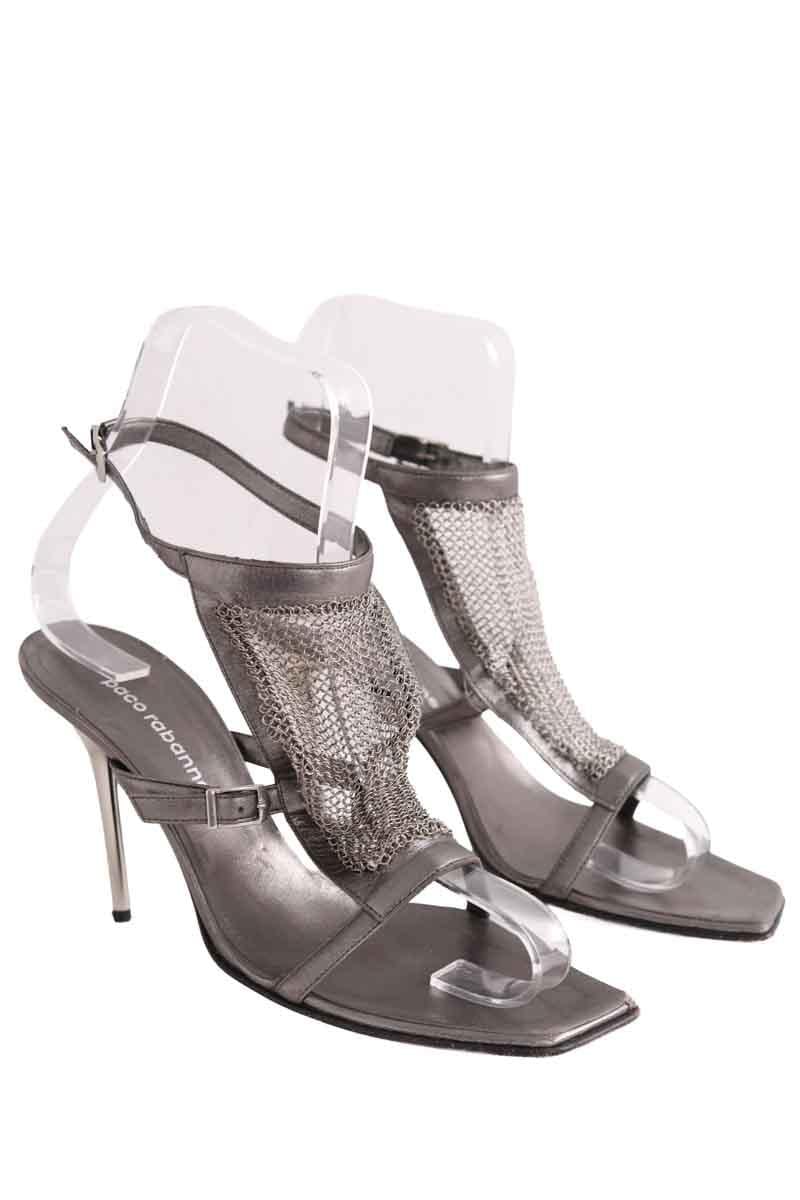 Heels PACO RABANNE - Seconde Main Silver