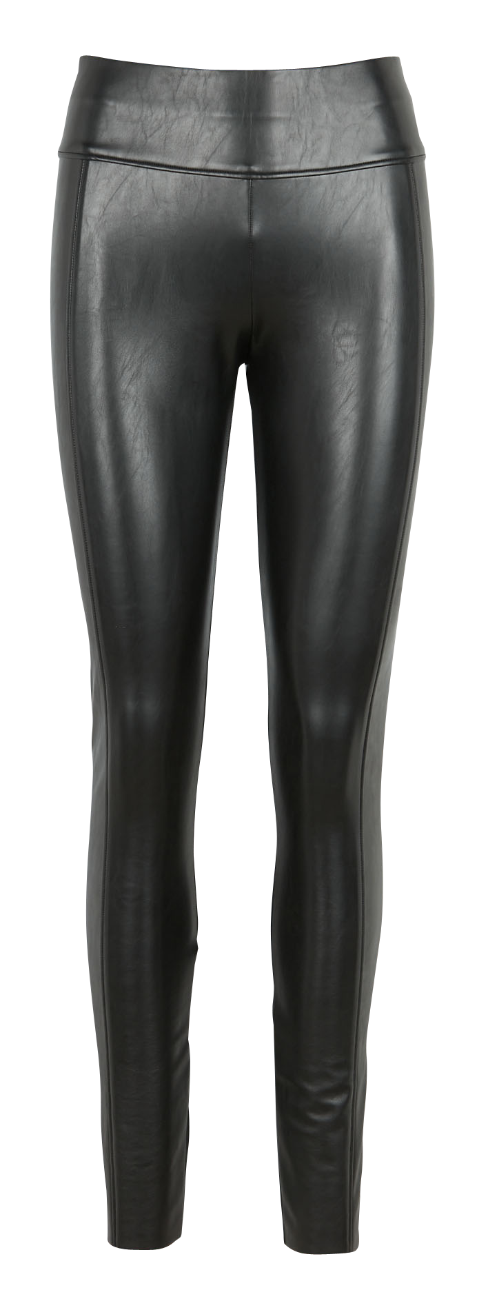 Leggings en cuir vegan WOLFORD Noir