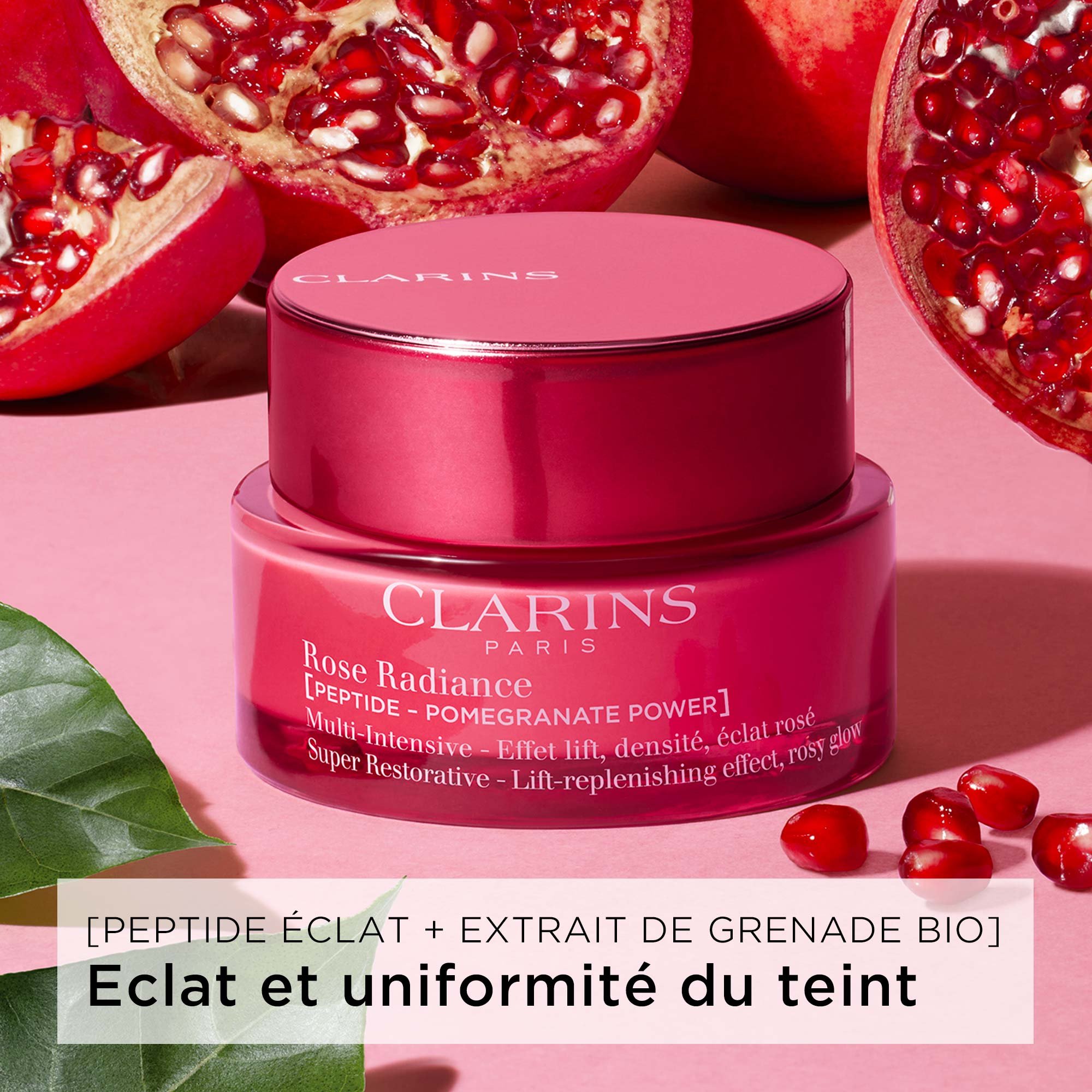 Multi-Intensive Rose Radiance CLARINS No color