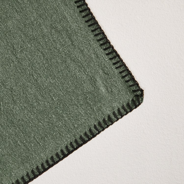 NINO - Linen place mat, 35 x 45 cm MADURA Green