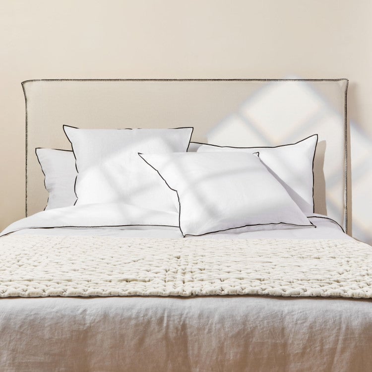 MALO - Linen quilt MADURA Grey